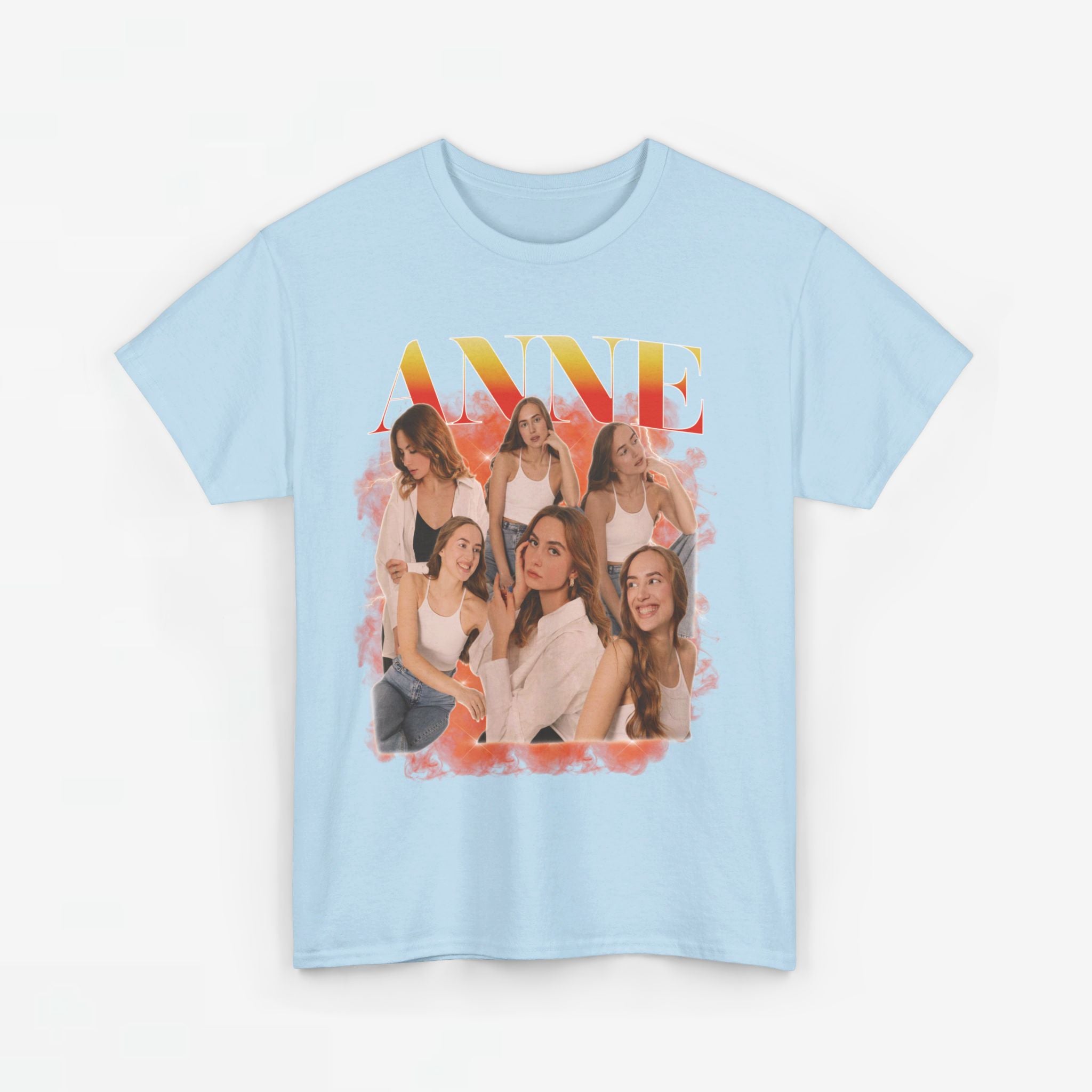 Gepersonaliseerde Cadeau - Vriendin/Vrouw Foto T-shirt - Grappige 90s Bootleg Shirt