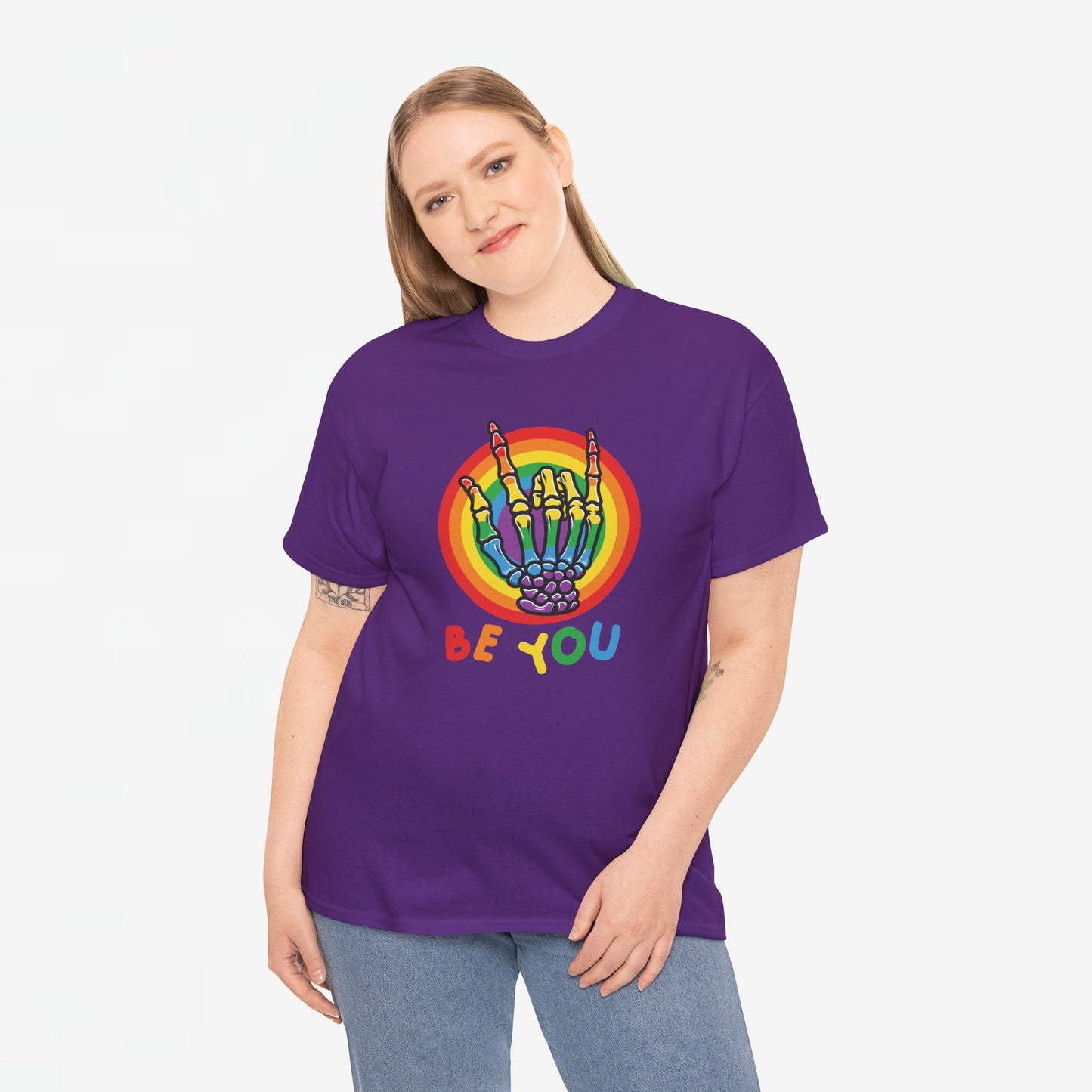 Gay Pride T-shirt - Be You - Oversized #75