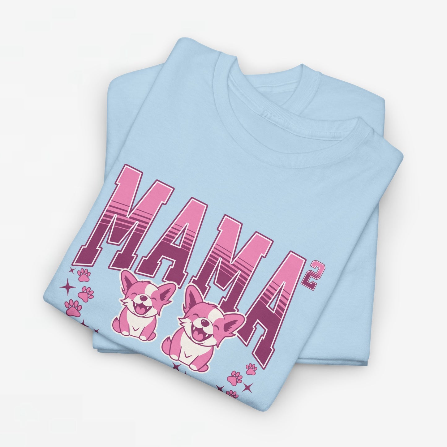 Moederdag Mama Cadeau - T-shirt - Mama van 2 - Oversized - #93