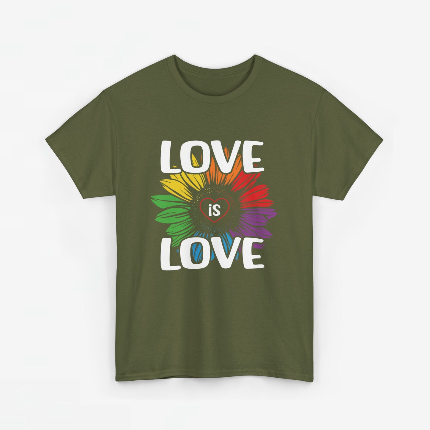 Gay Pride T-shirt - Love is Love - Oversized #65