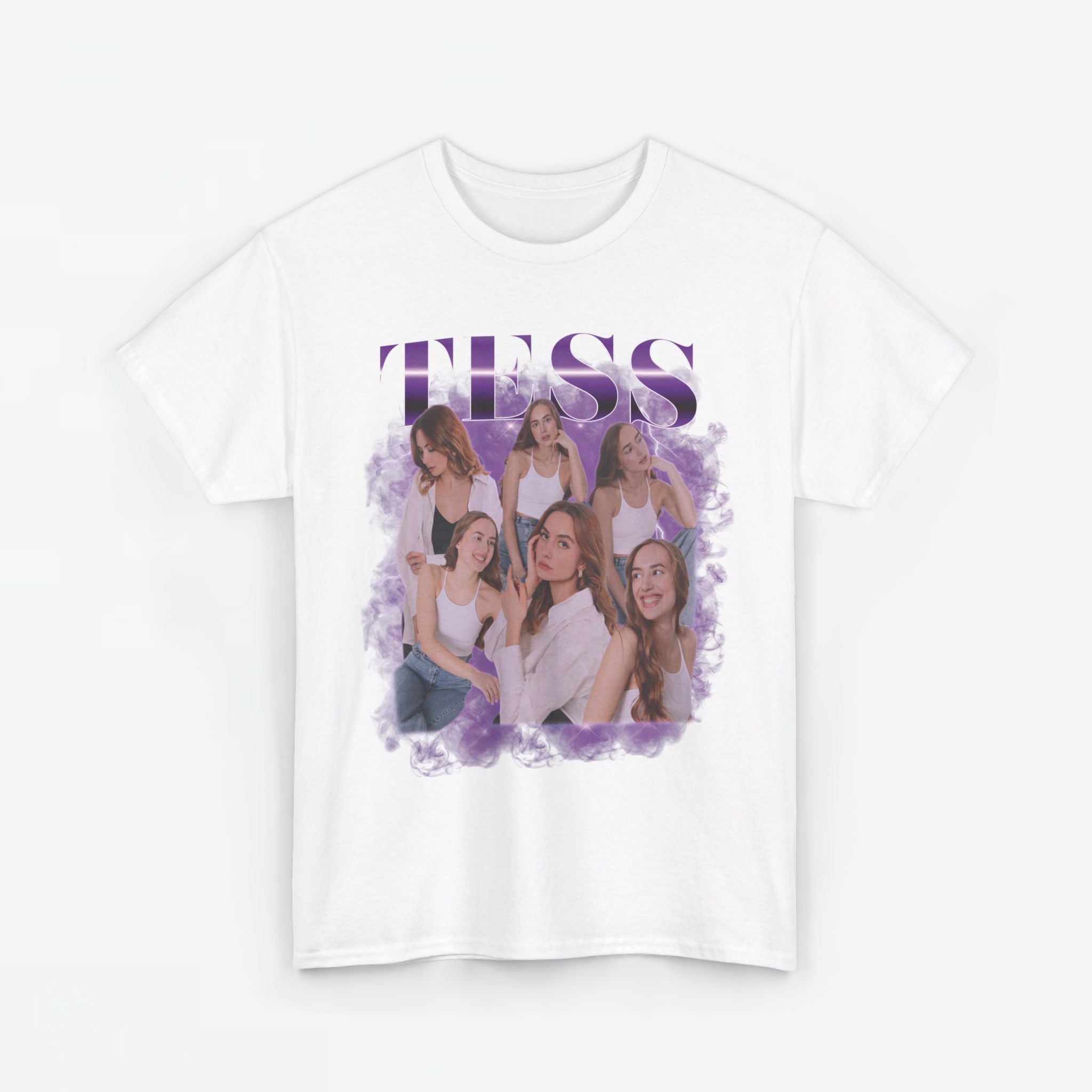 Gepersonaliseerde Cadeau - Vriendin/Vrouw Foto T-shirt - Grappige 90s Bootleg Shirt