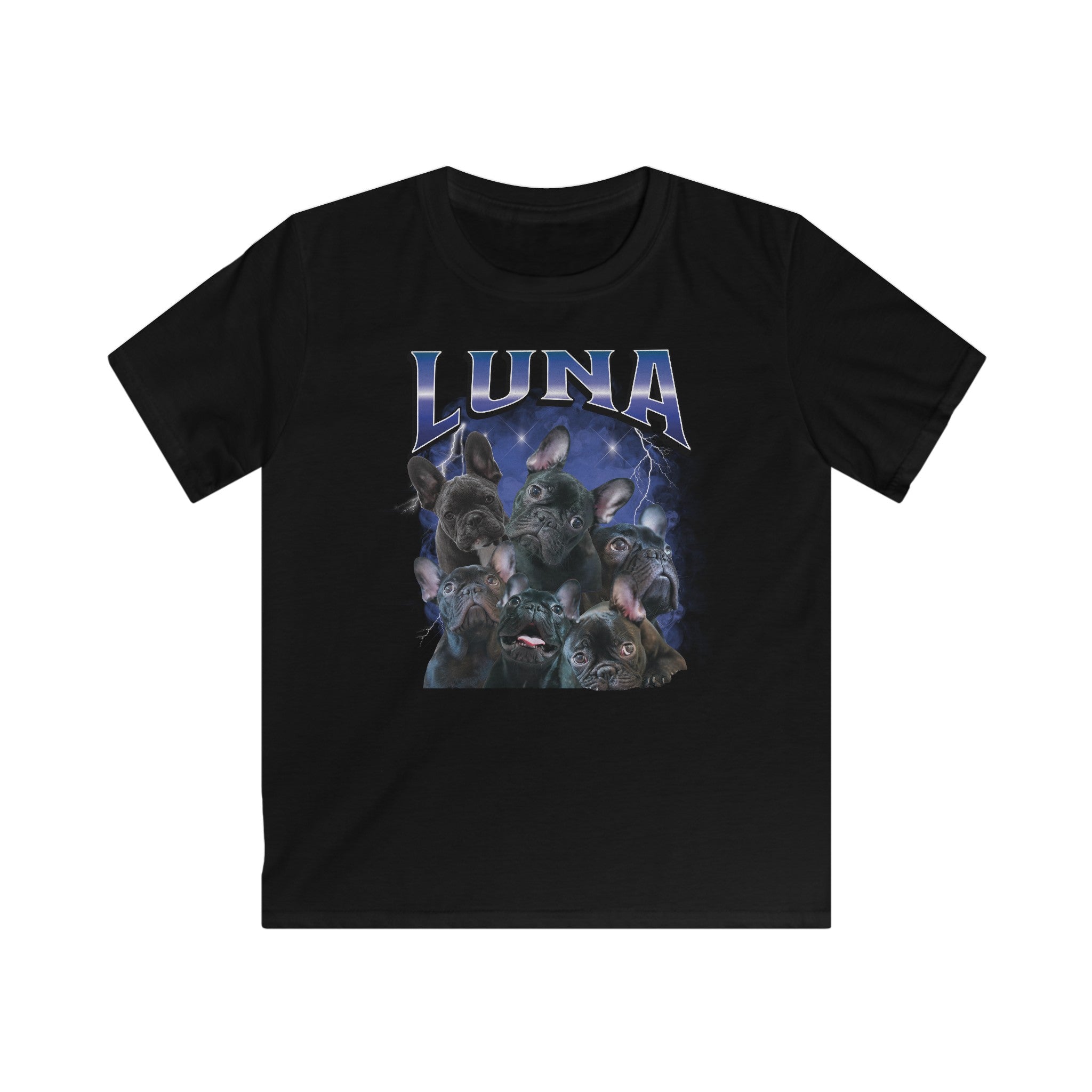 Gepersonaliseerd kinder t-shirt met huisdierfoto