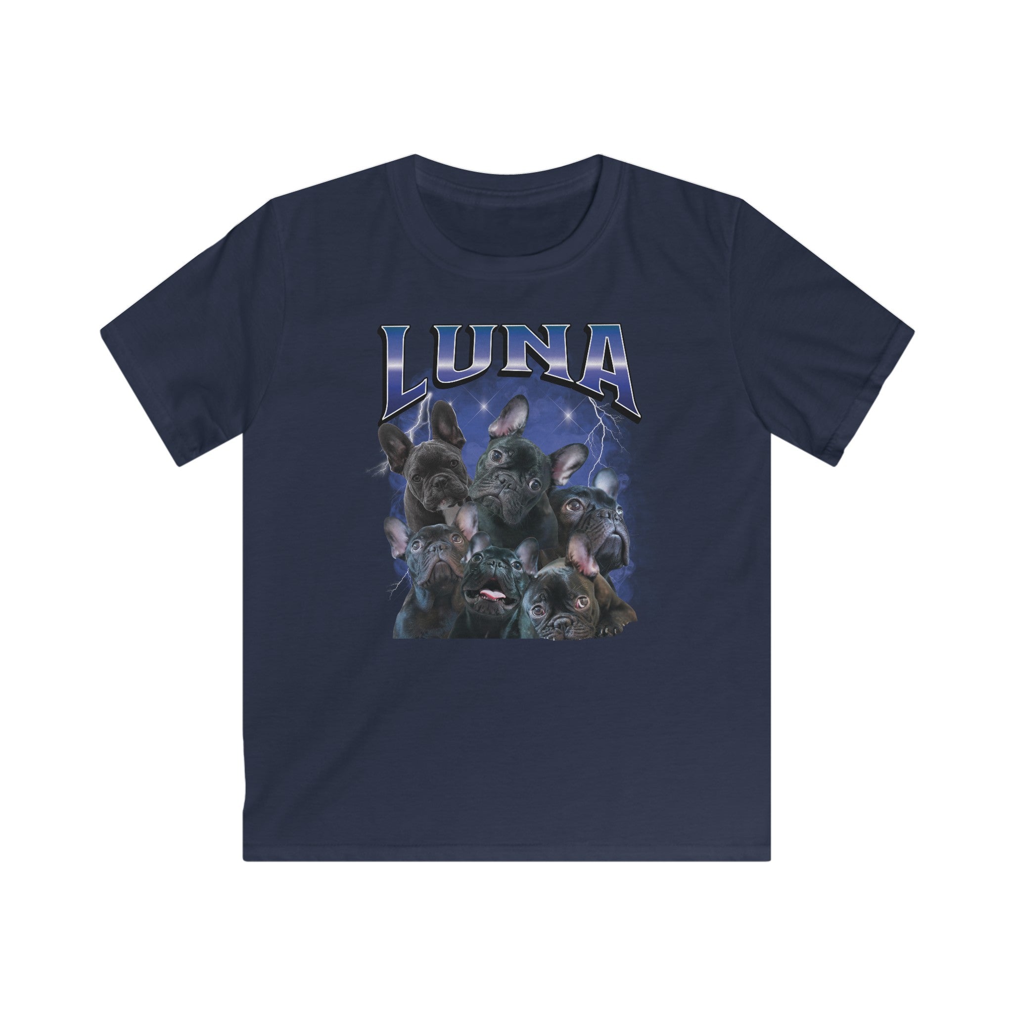 Gepersonaliseerd kinder t-shirt met huisdierfoto