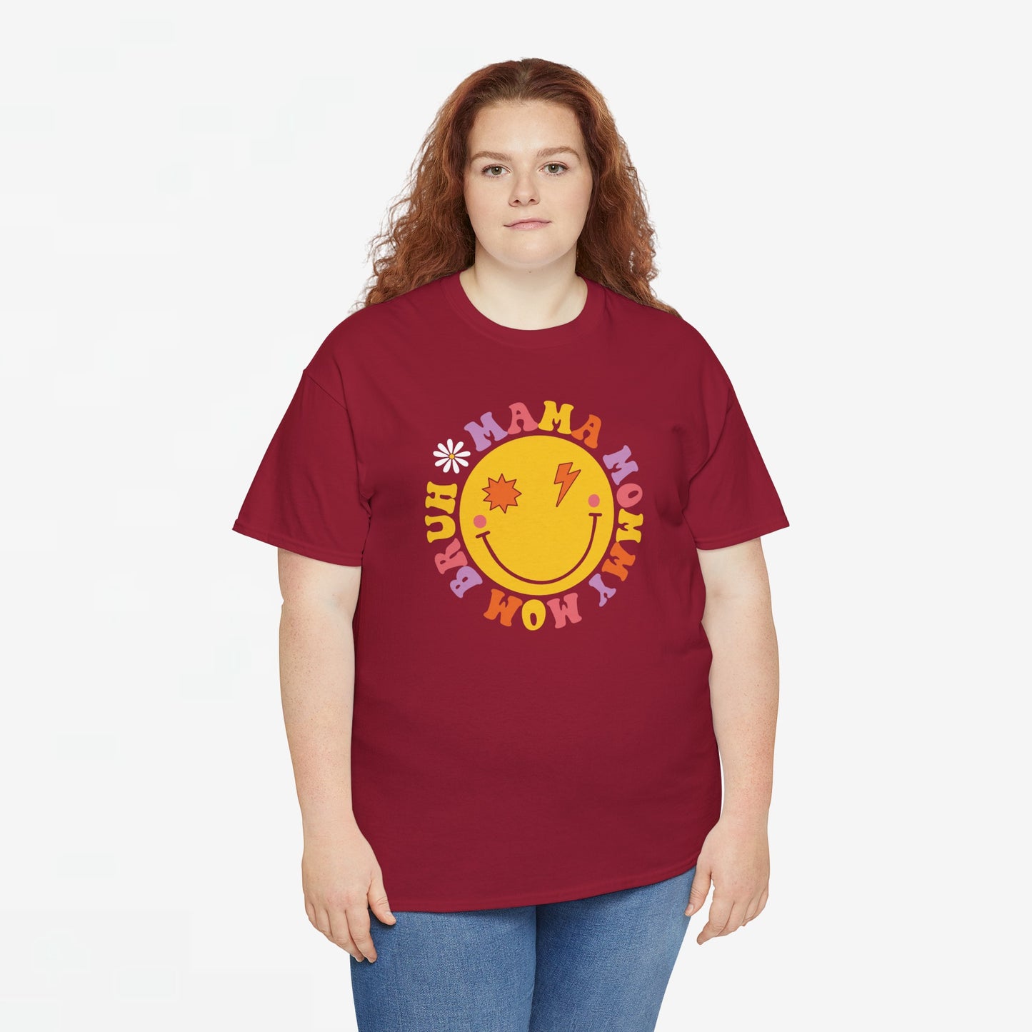 Moederdag Mama Cadeau - T-shirt - Mama Mommy Mom Bruh - Oversized - #35