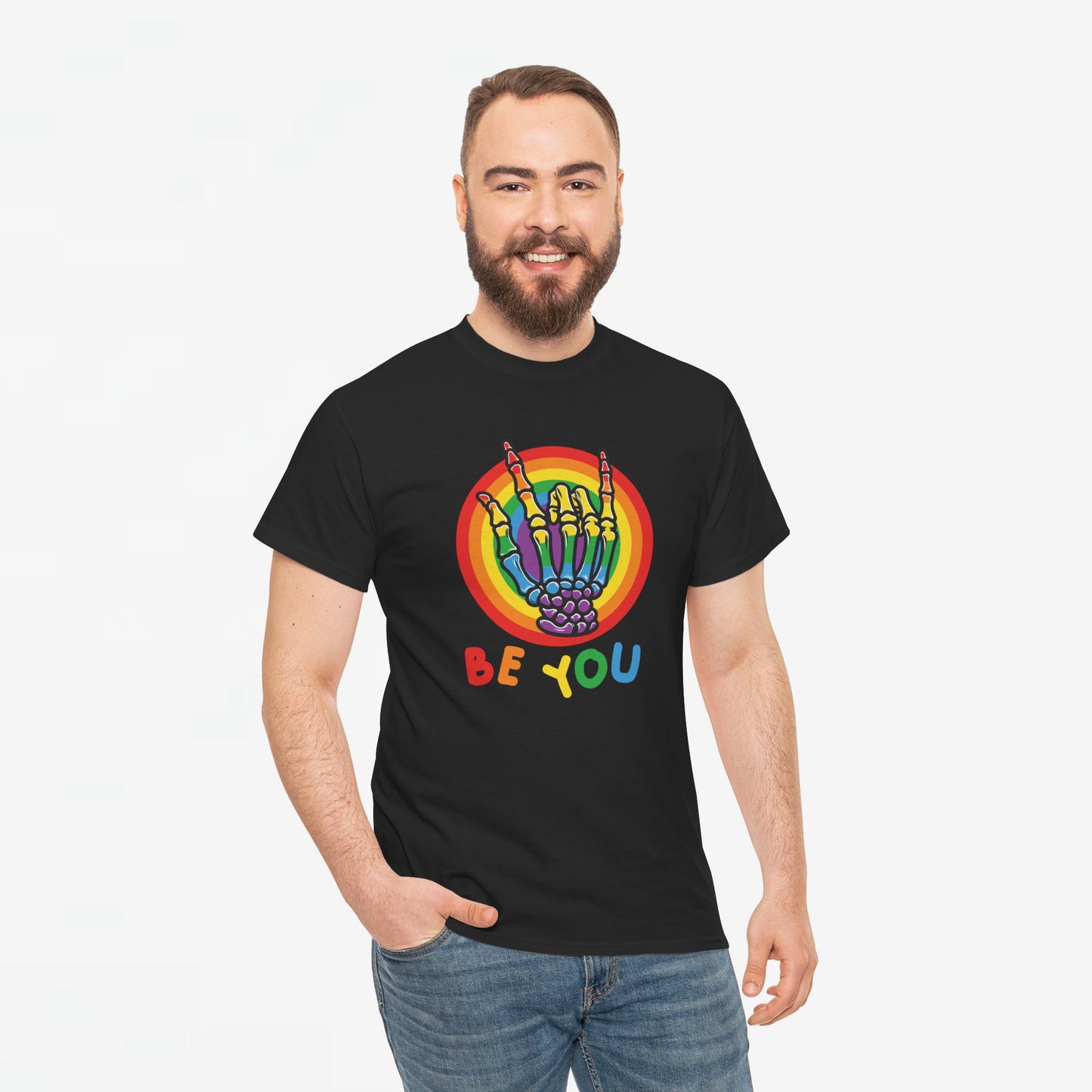 Gay Pride T-shirt - Be You - Oversized #75