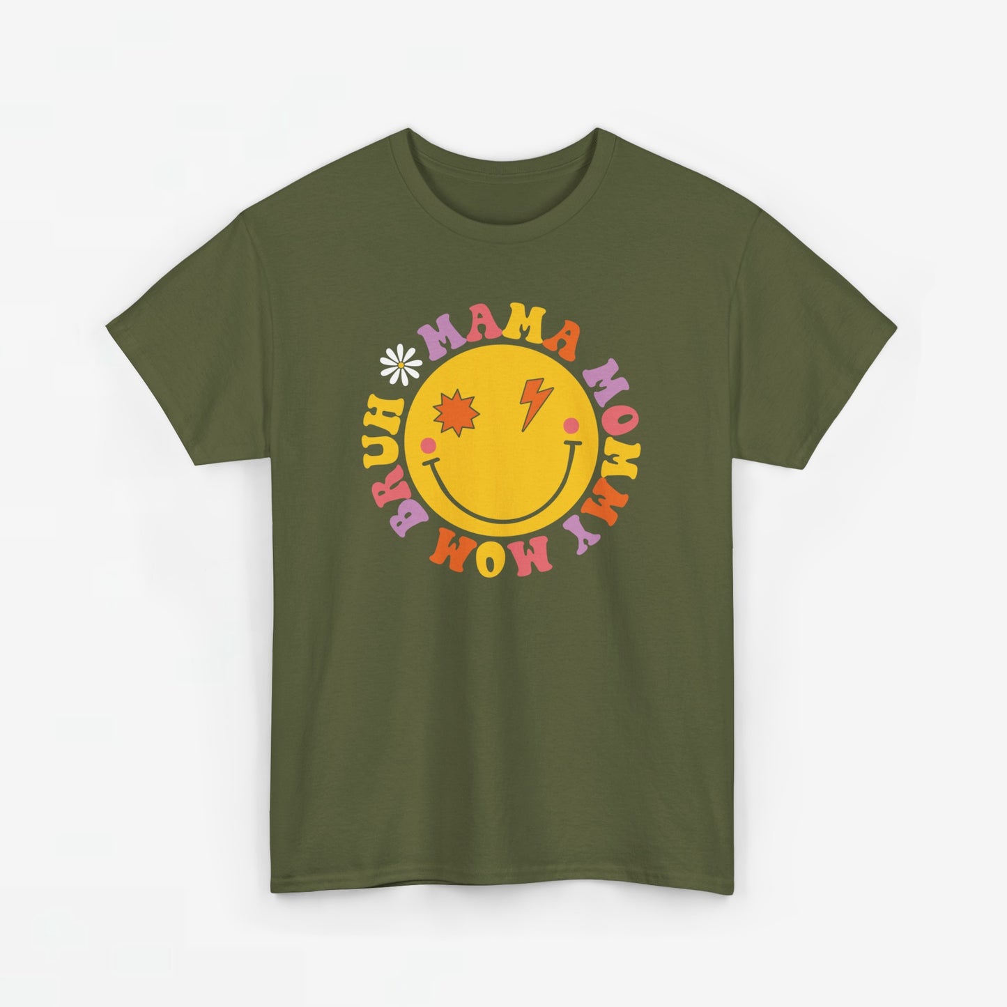 Moederdag Mama Cadeau - T-shirt - Mama Mommy Mom Bruh - Oversized - #35