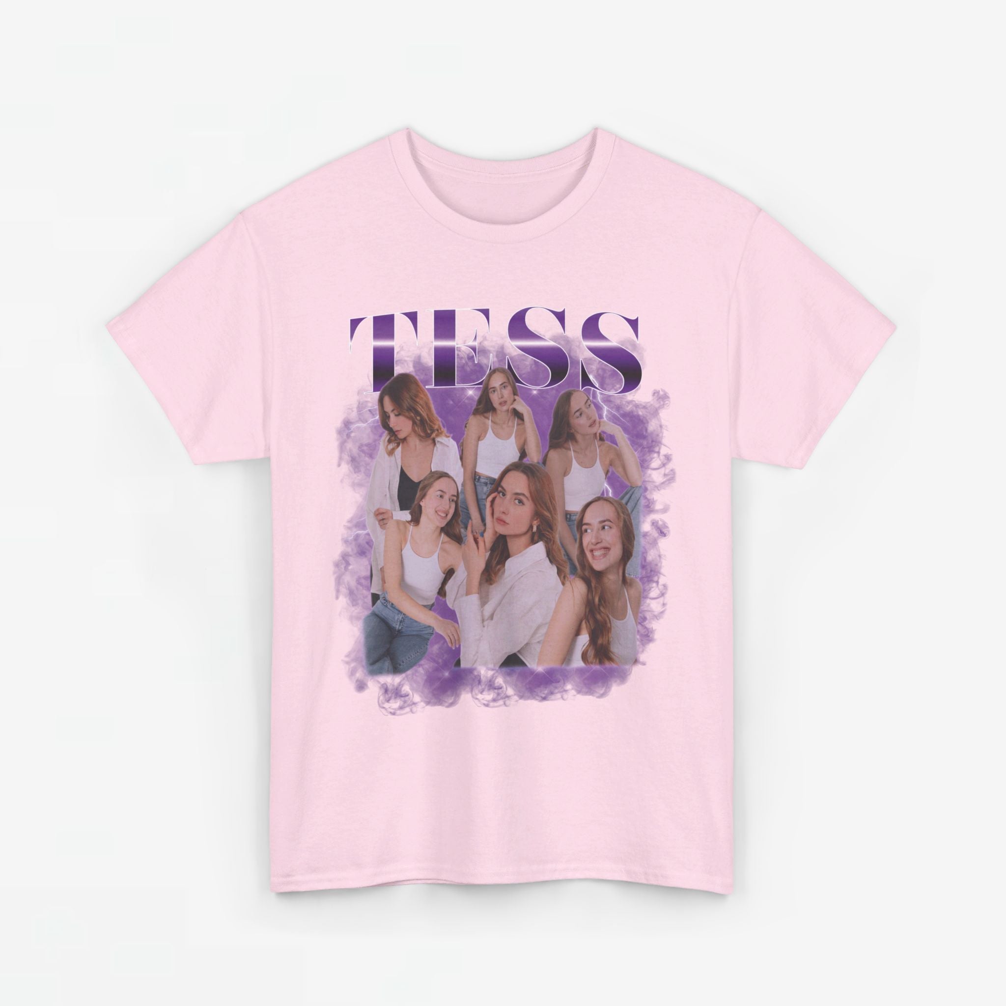 Gepersonaliseerde Cadeau - Vriendin/Vrouw Foto T-shirt - Grappige 90s Bootleg Shirt