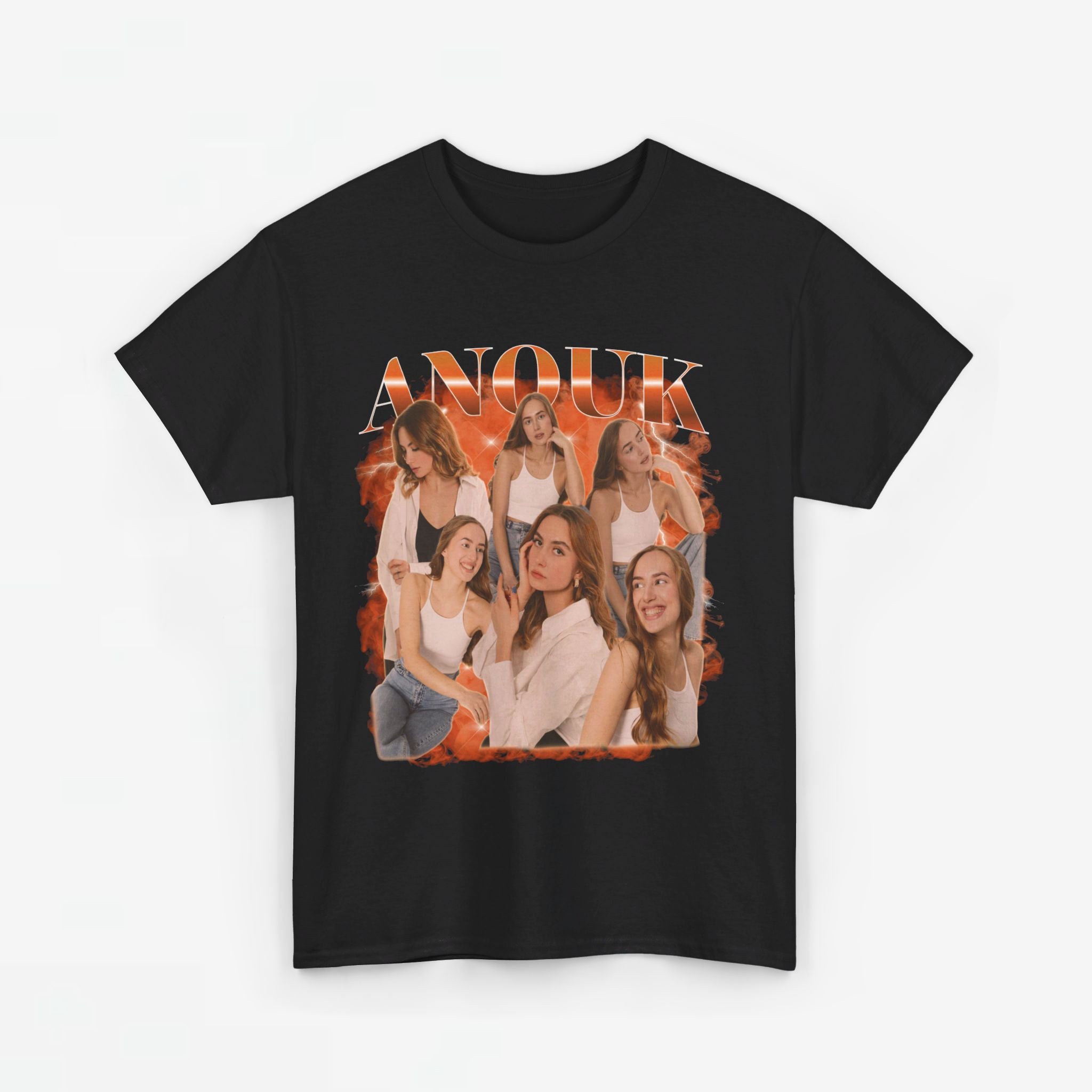 Gepersonaliseerde Cadeau - Vriendin/Vrouw Foto T-shirt - Grappige 90s Bootleg Shirt