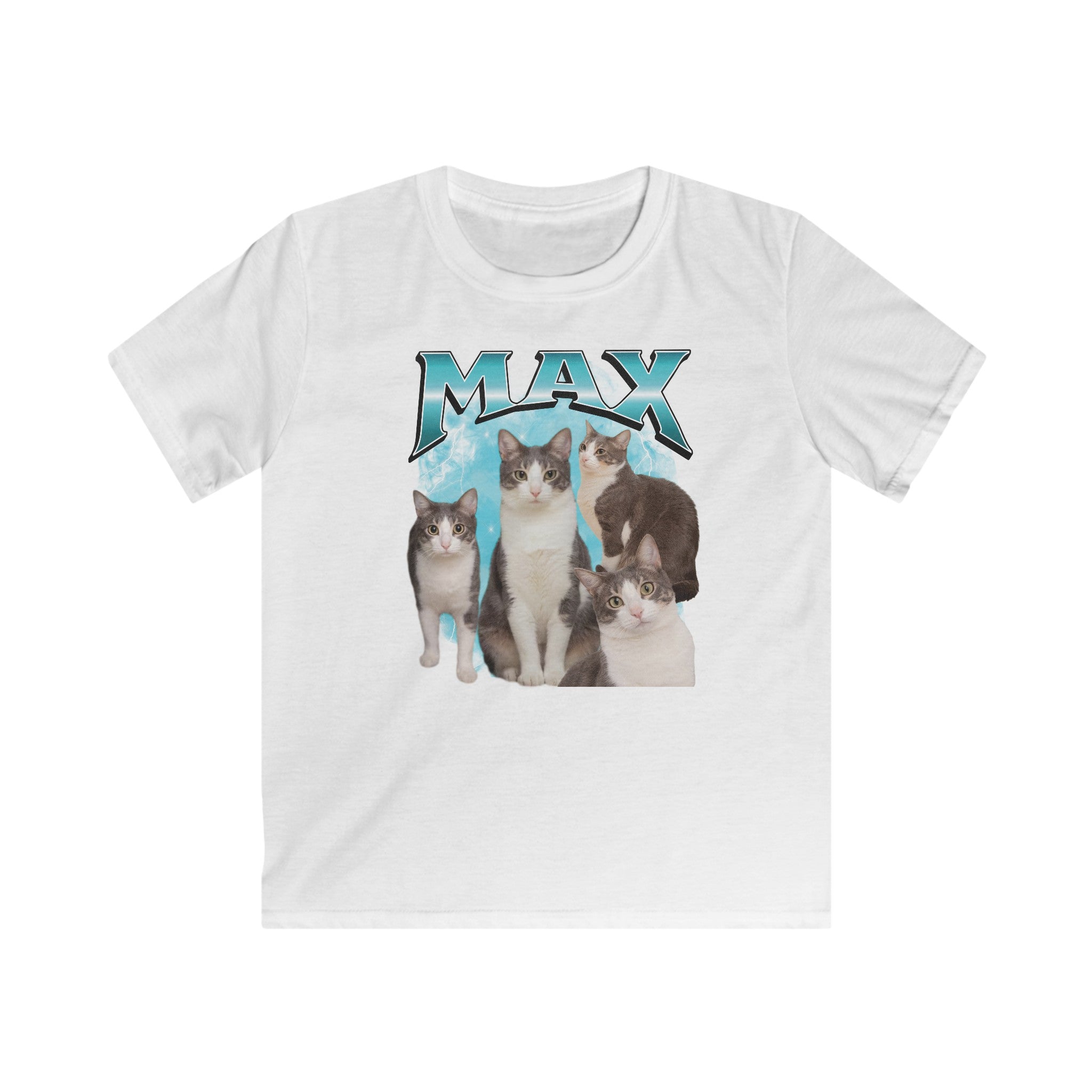 Gepersonaliseerd kinder t-shirt met huisdierfoto