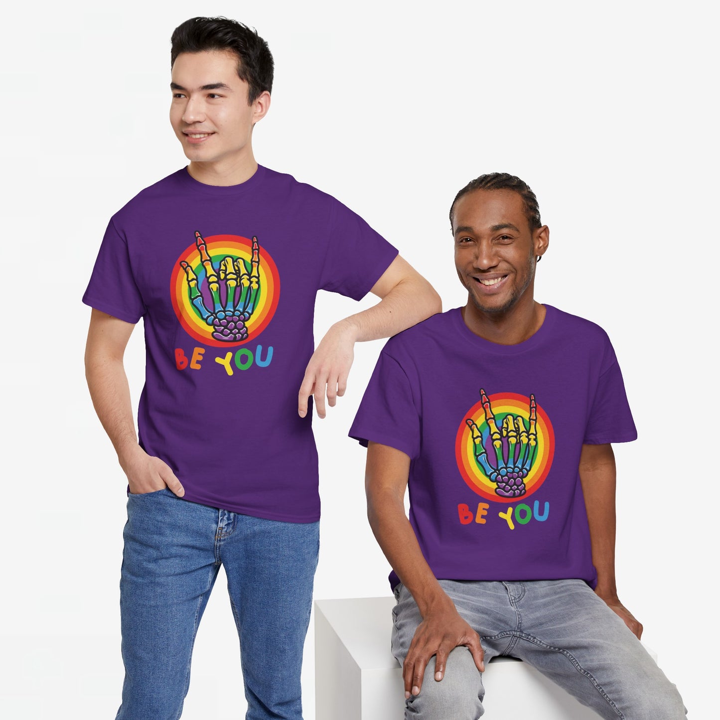 Gay Pride T-shirt - Be You - Oversized #75