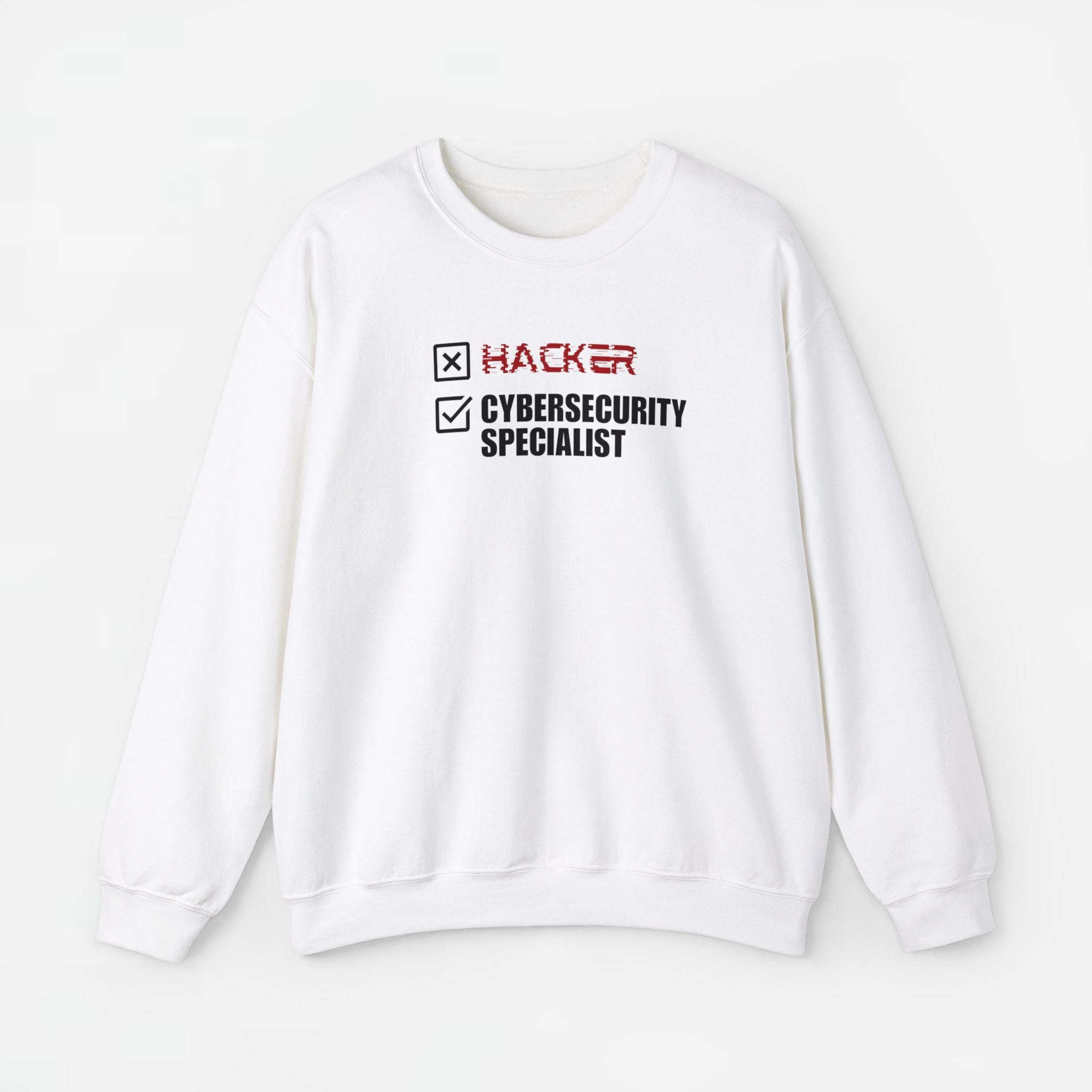 Cybersecurity Specialist / Niet Hacker - ICT Beroep - Trui met Print voor Hem / Haar