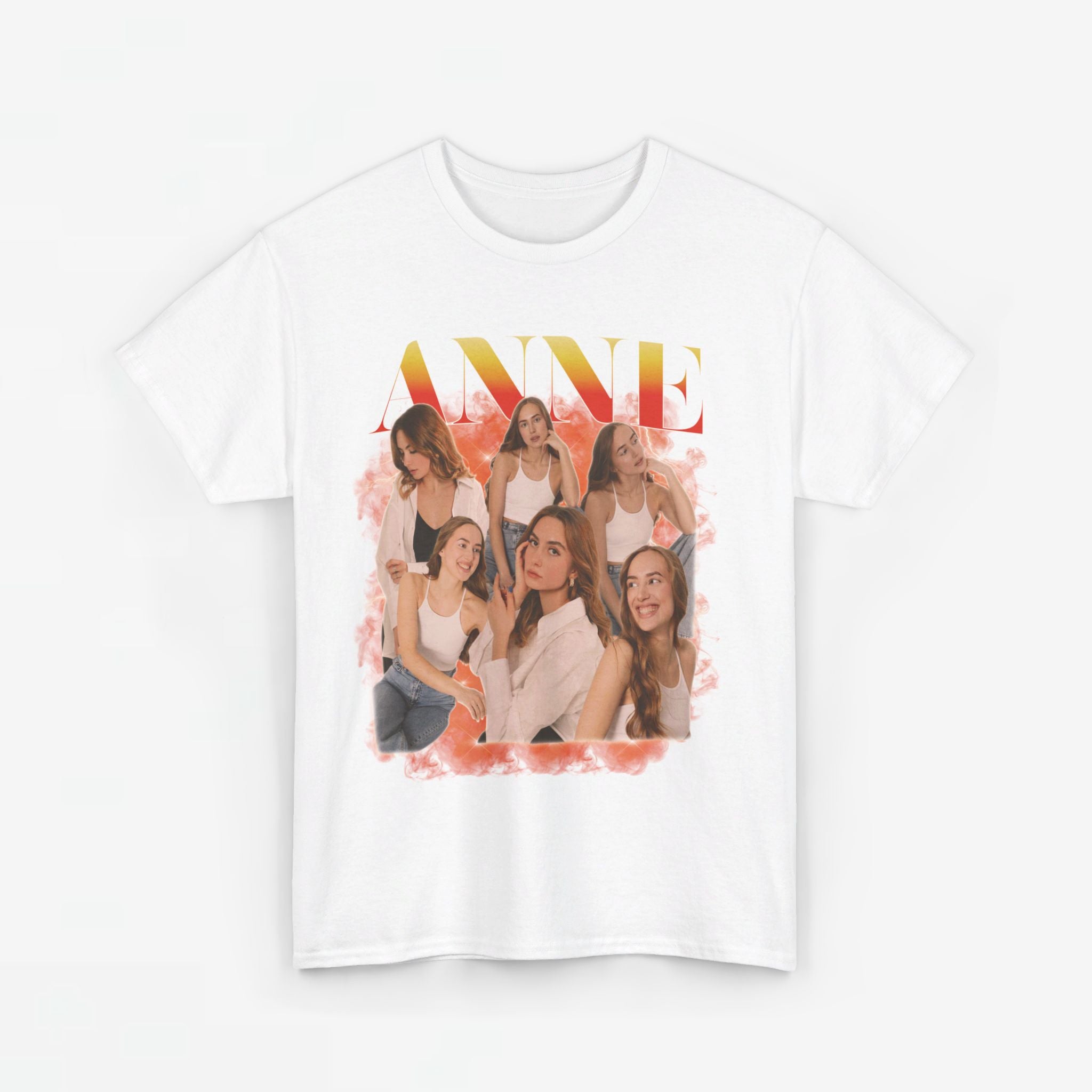 Gepersonaliseerde Cadeau - Vriendin/Vrouw Foto T-shirt - Grappige 90s Bootleg Shirt
