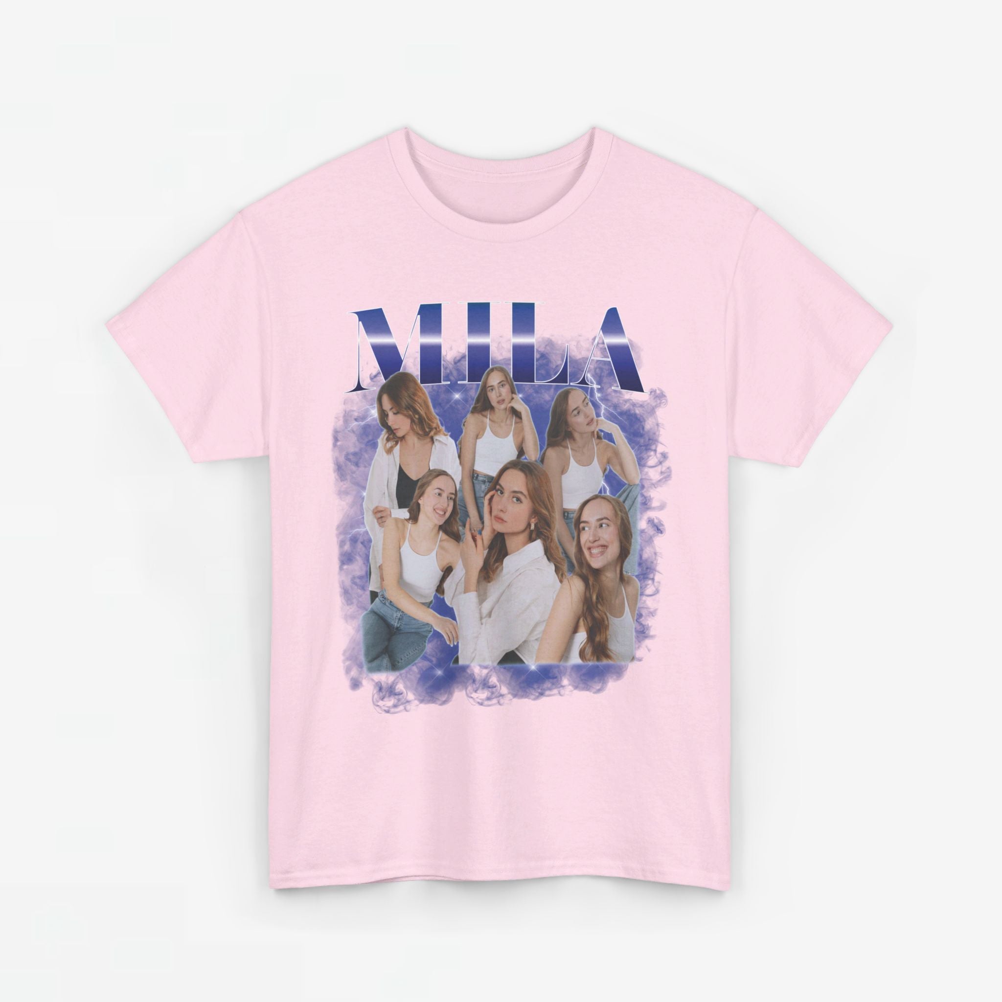 Gepersonaliseerde Cadeau - Vriendin/Vrouw Foto T-shirt - Grappige 90s Bootleg Shirt