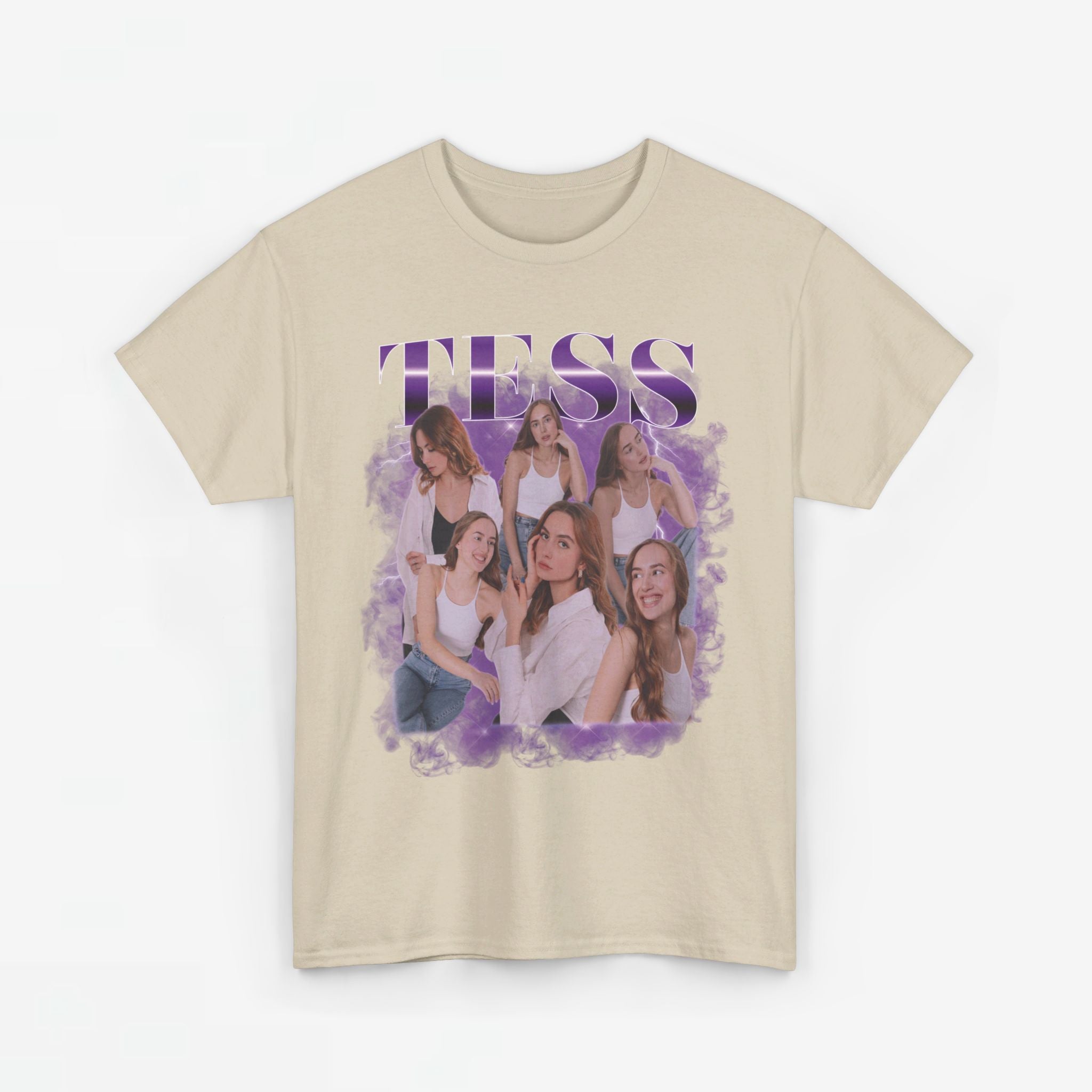 Gepersonaliseerde Cadeau - Vriendin/Vrouw Foto T-shirt - Grappige 90s Bootleg Shirt