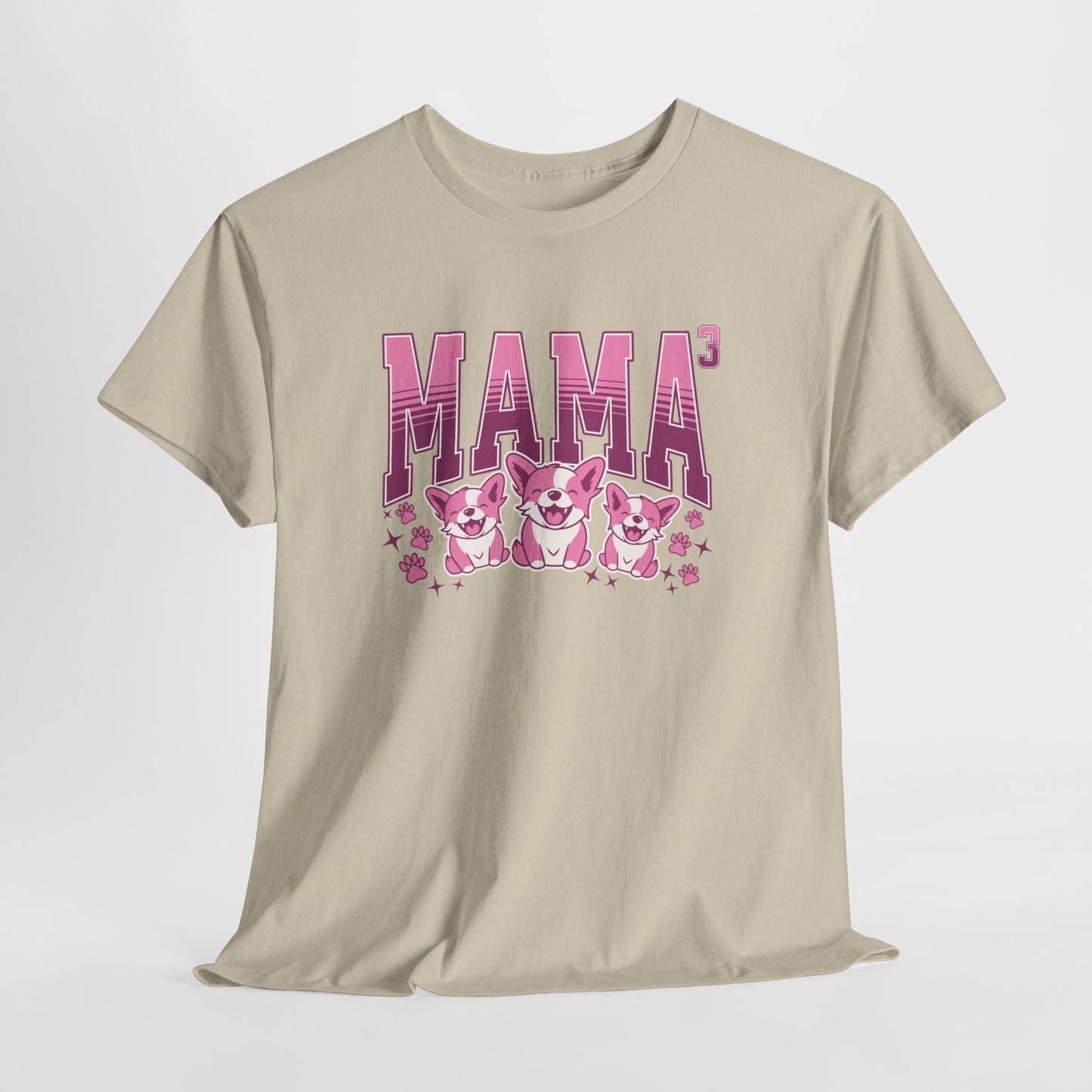 Moederdag Mama Cadeau - T-shirt - Mama van 3 - Oversized - #92