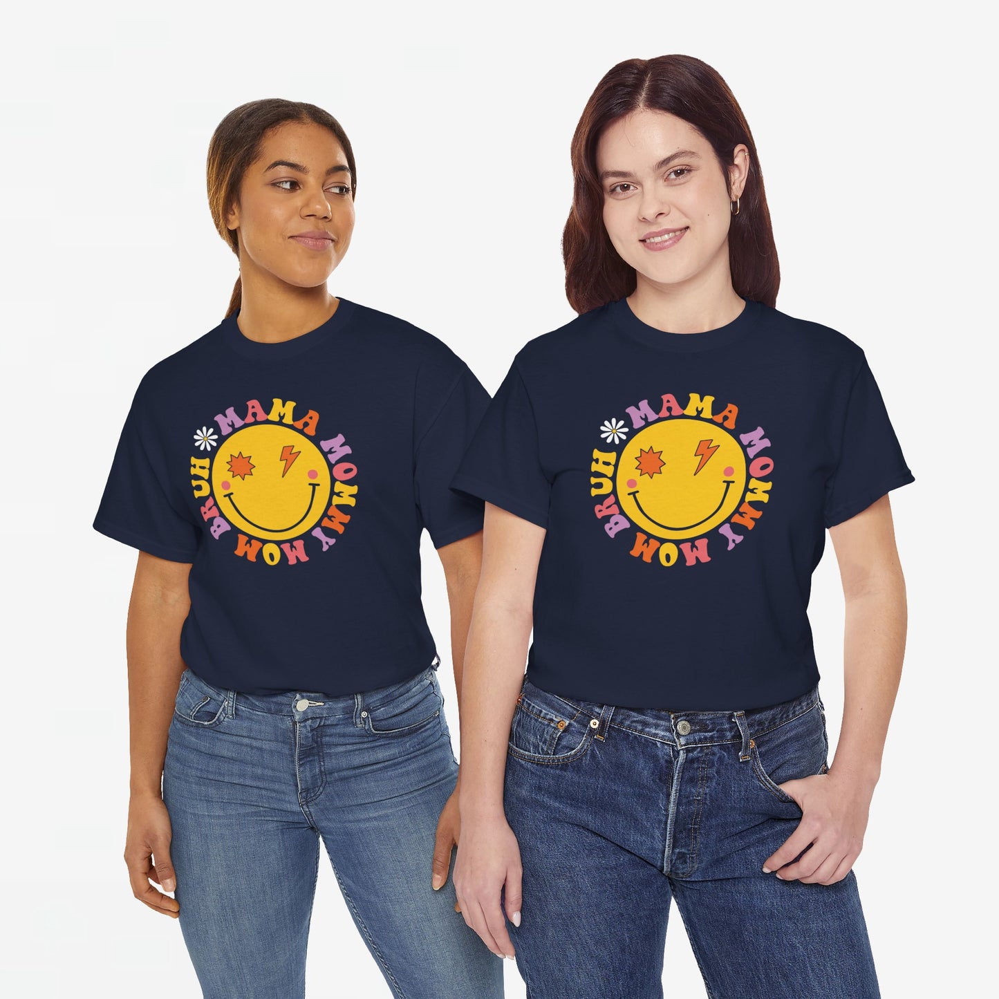 Moederdag Mama Cadeau - T-shirt - Mama Mommy Mom Bruh - Oversized - #35