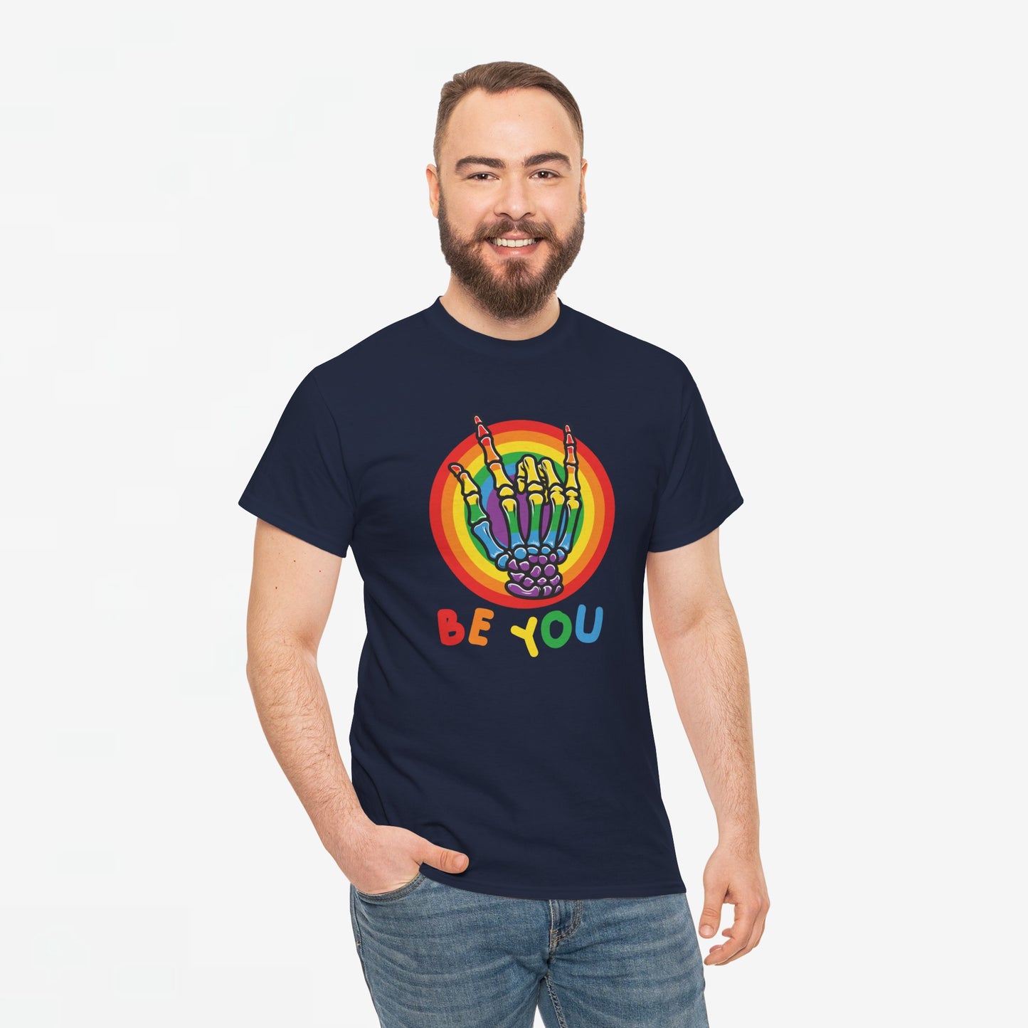 Gay Pride T-shirt - Be You - Oversized #75