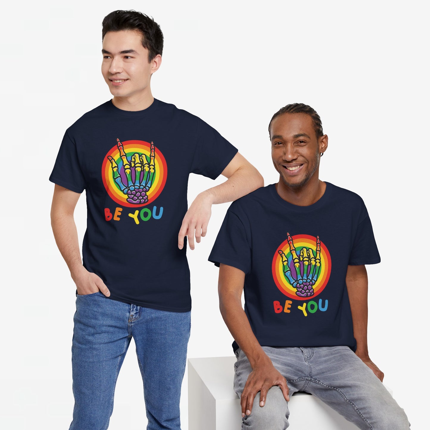 Gay Pride T-shirt - Be You - Oversized #75