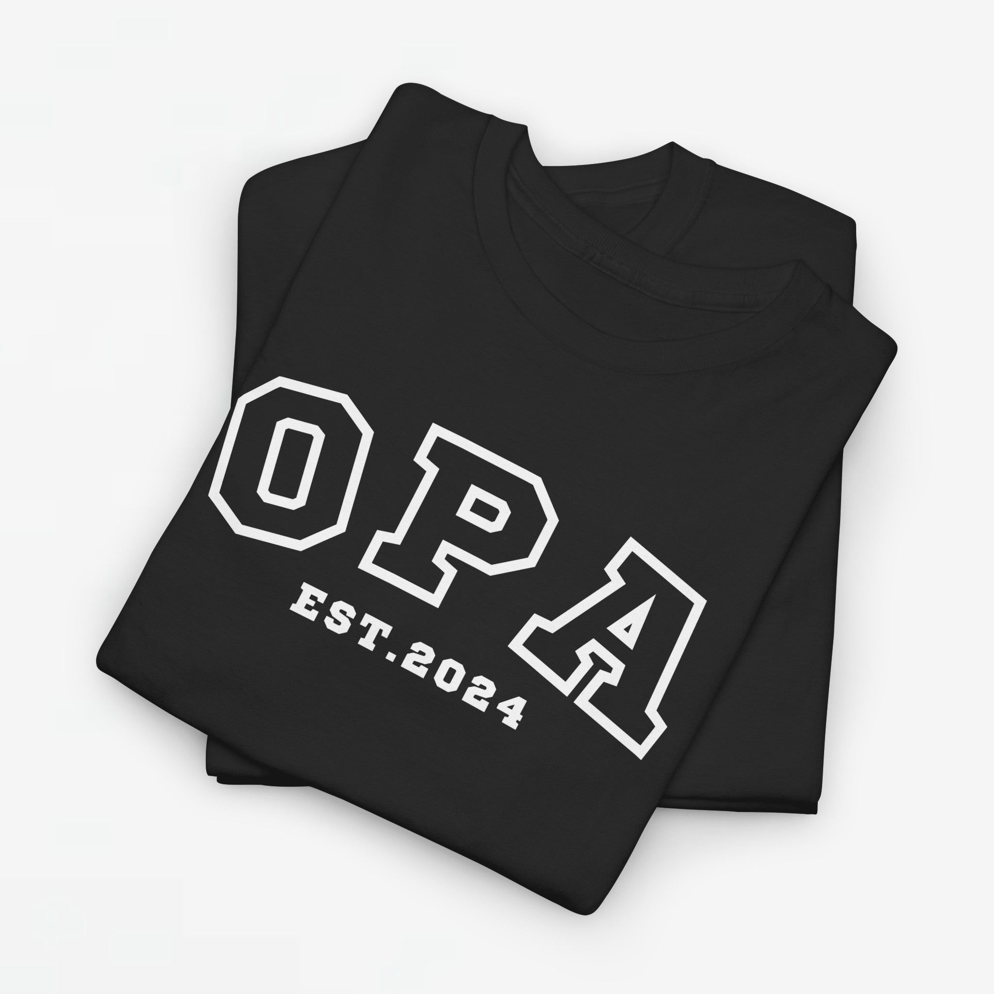 Gepersonaliseerd Opa T-shirt met EST jaartal