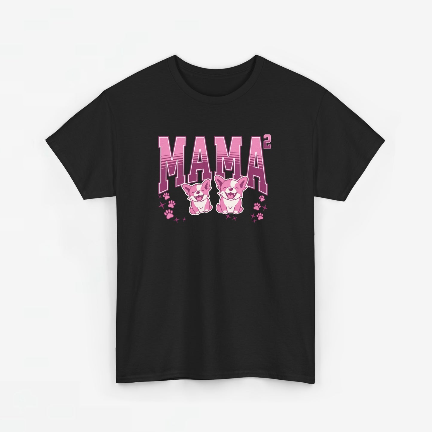 Moederdag Mama Cadeau - T-shirt - Mama van 2 - Oversized - #93