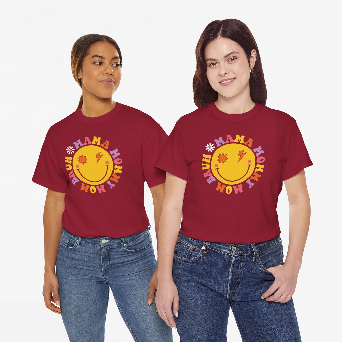 Moederdag Mama Cadeau - T-shirt - Mama Mommy Mom Bruh - Oversized - #35