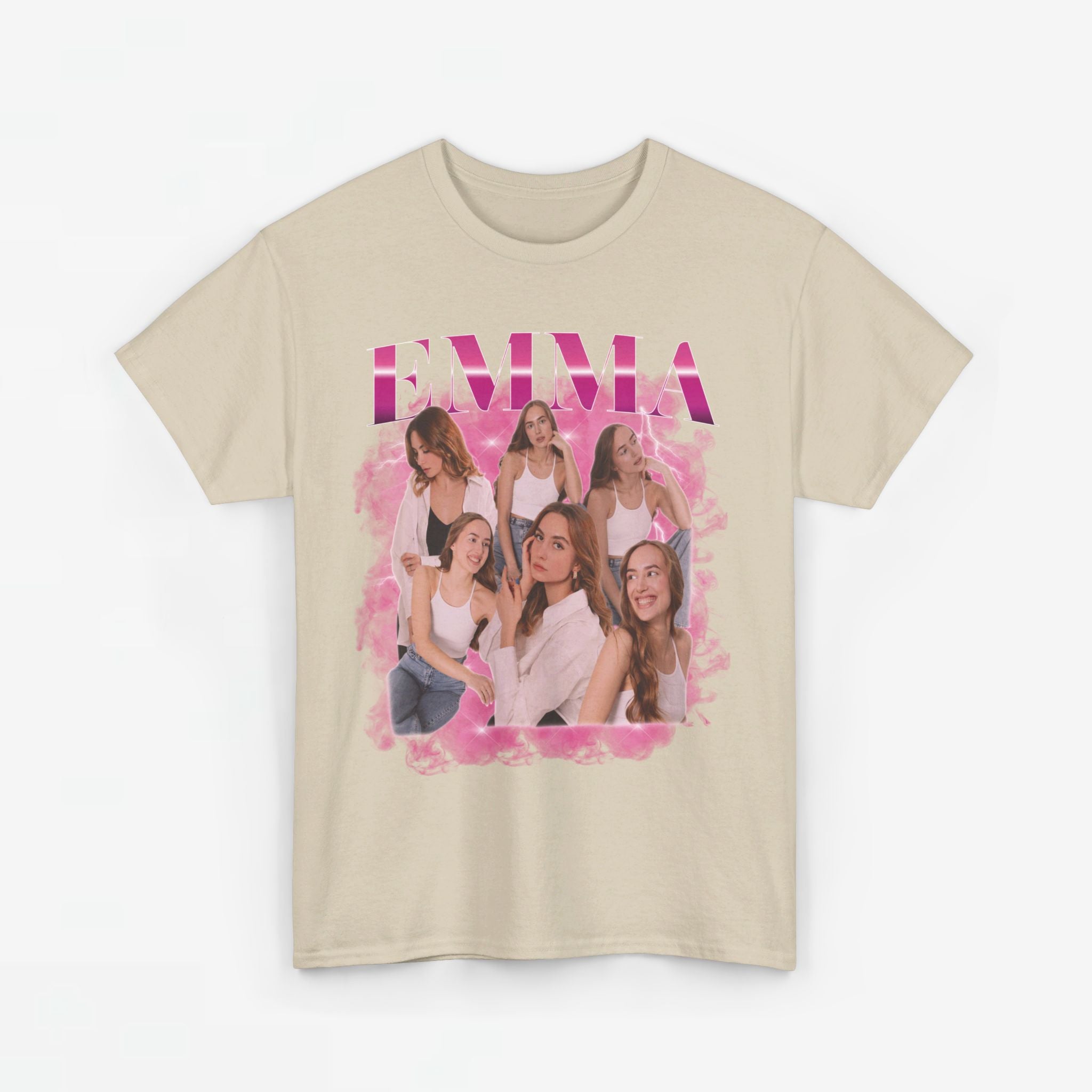 Gepersonaliseerde Cadeau - Vriendin/Vrouw Foto T-shirt - Grappige 90s Bootleg Shirt
