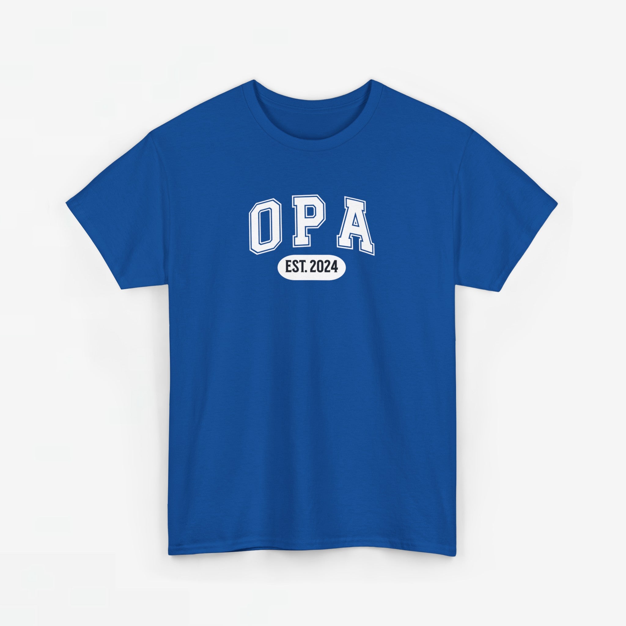 Gepersonaliseerd Opa T-shirt met EST jaartal
