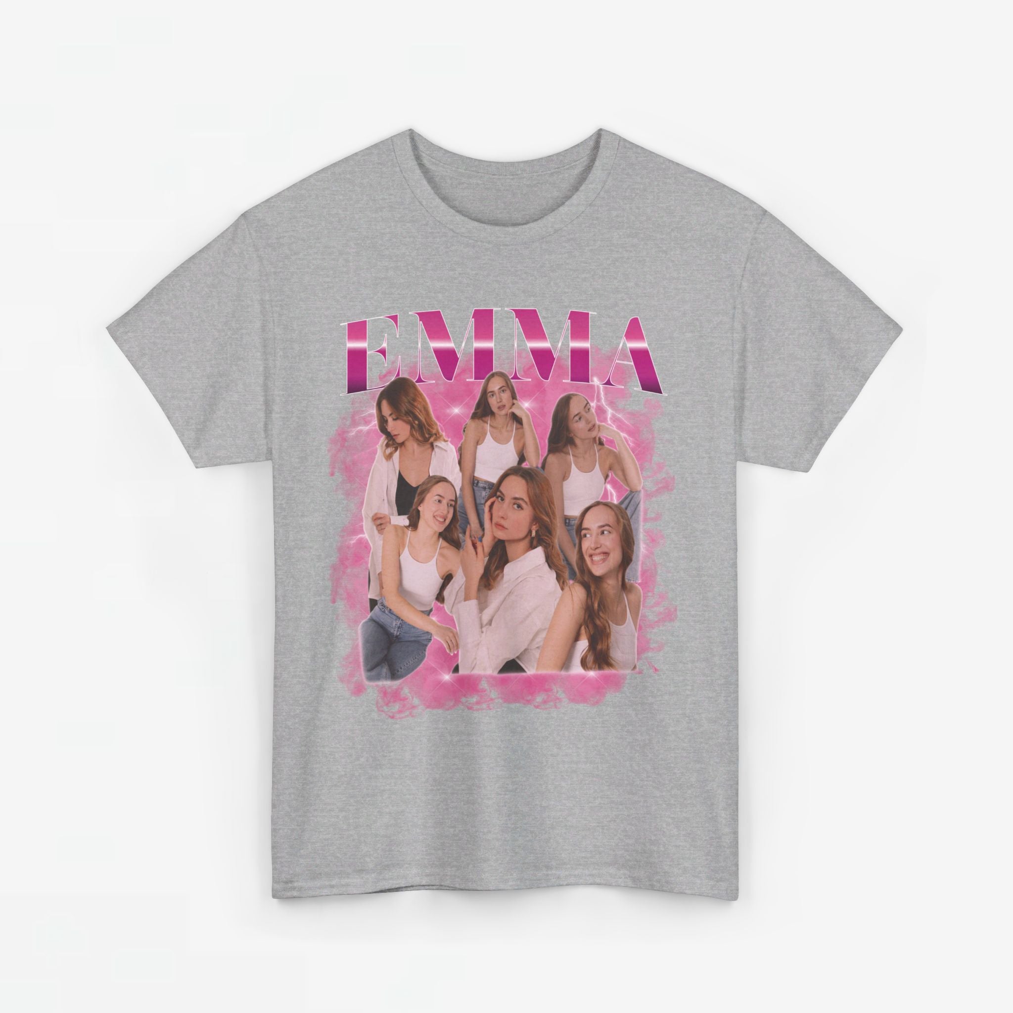 Gepersonaliseerde Cadeau - Vriendin/Vrouw Foto T-shirt - Grappige 90s Bootleg Shirt