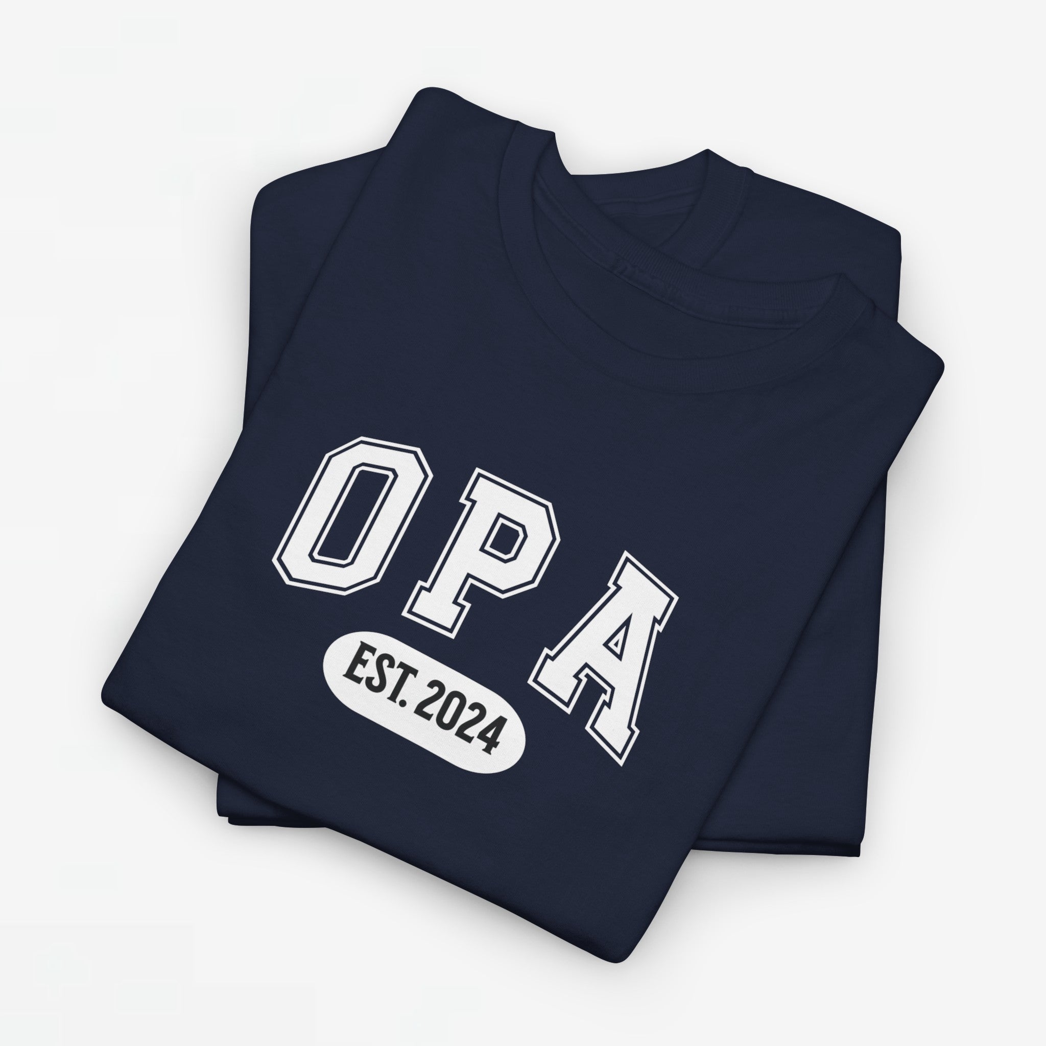 Gepersonaliseerd Opa T-shirt met EST jaartal