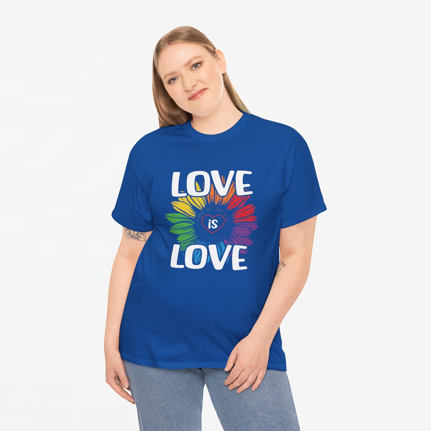 Gay Pride T-shirt - Love is Love - Oversized #65