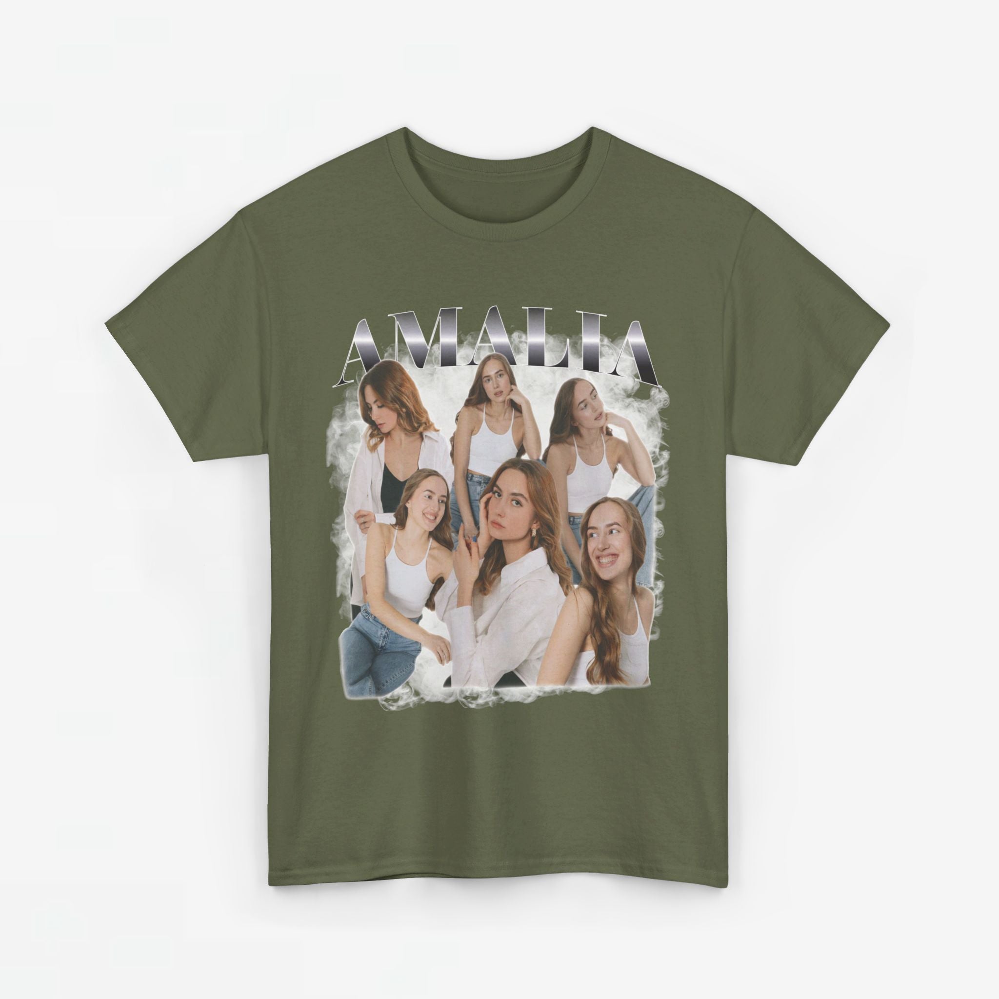 Gepersonaliseerde Cadeau - Vriendin/Vrouw Foto T-shirt - Grappige 90s Bootleg Shirt