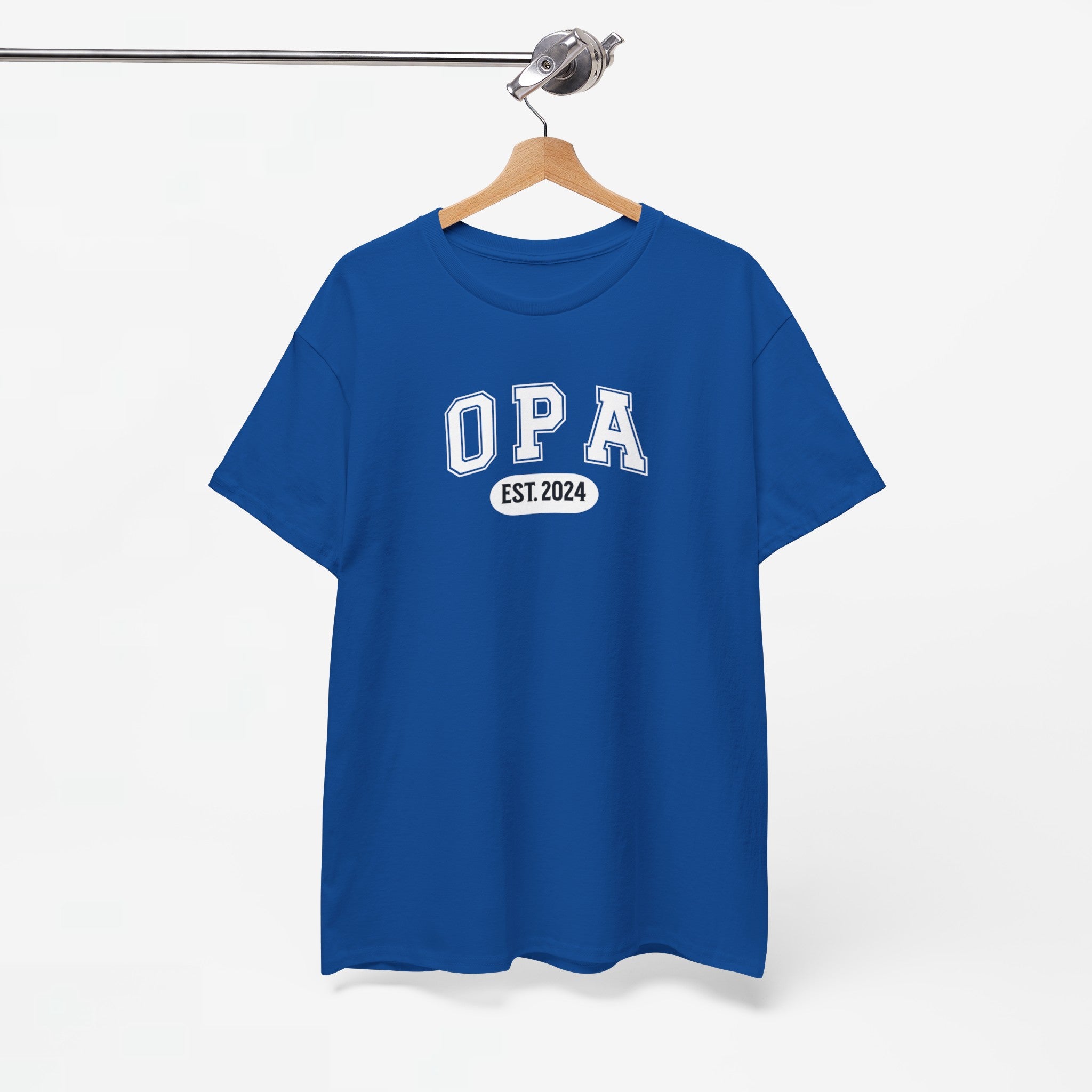 Gepersonaliseerd Opa T-shirt met EST jaartal