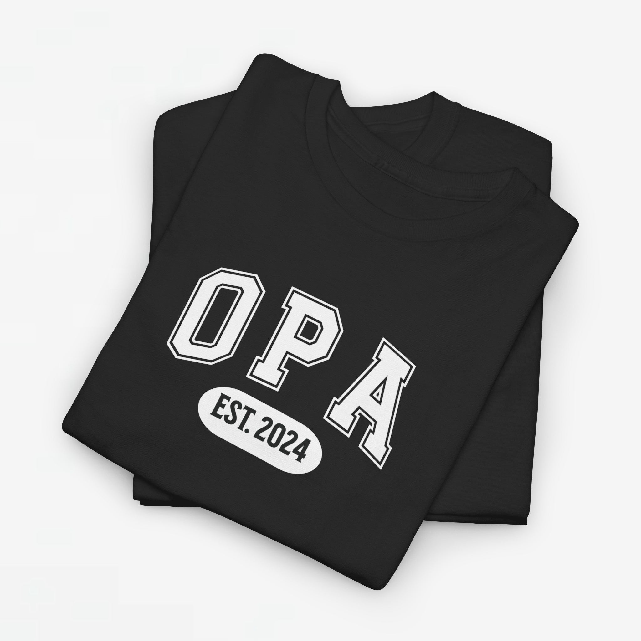 Gepersonaliseerd Opa T-shirt met EST jaartal