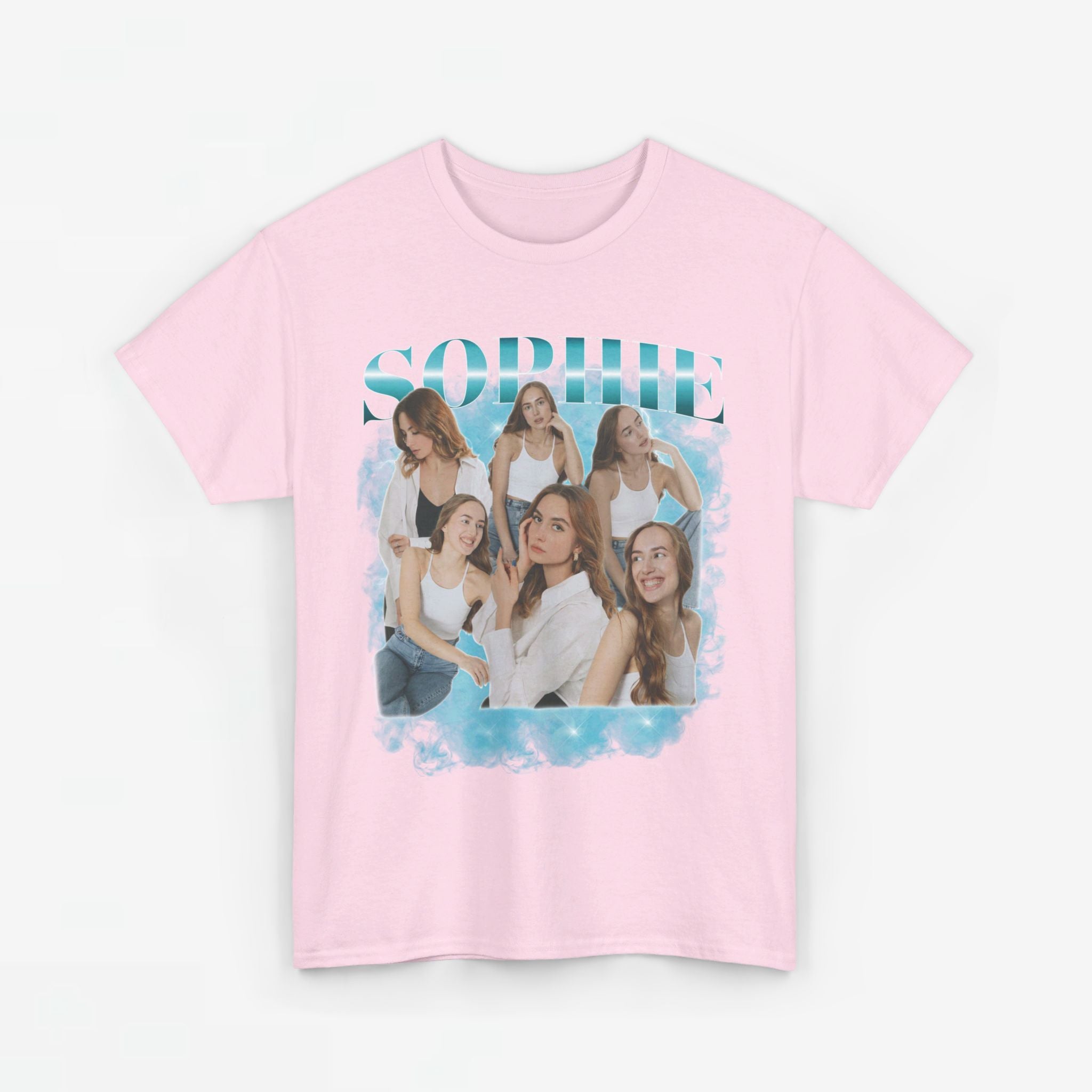 Gepersonaliseerde Cadeau - Vriendin/Vrouw Foto T-shirt - Grappige 90s Bootleg Shirt