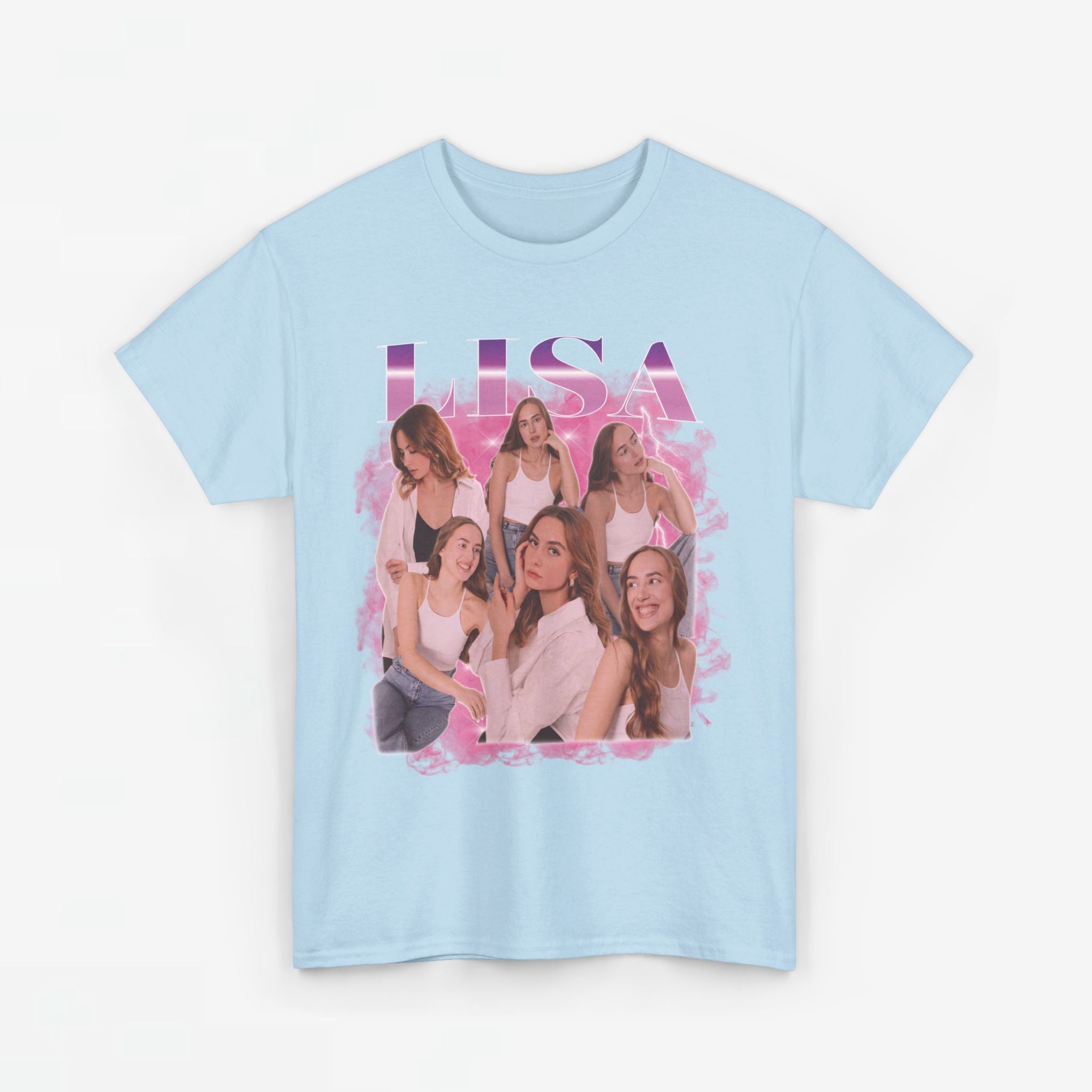 Gepersonaliseerde Cadeau - Vriendin/Vrouw Foto T-shirt - Grappige 90s Bootleg Shirt