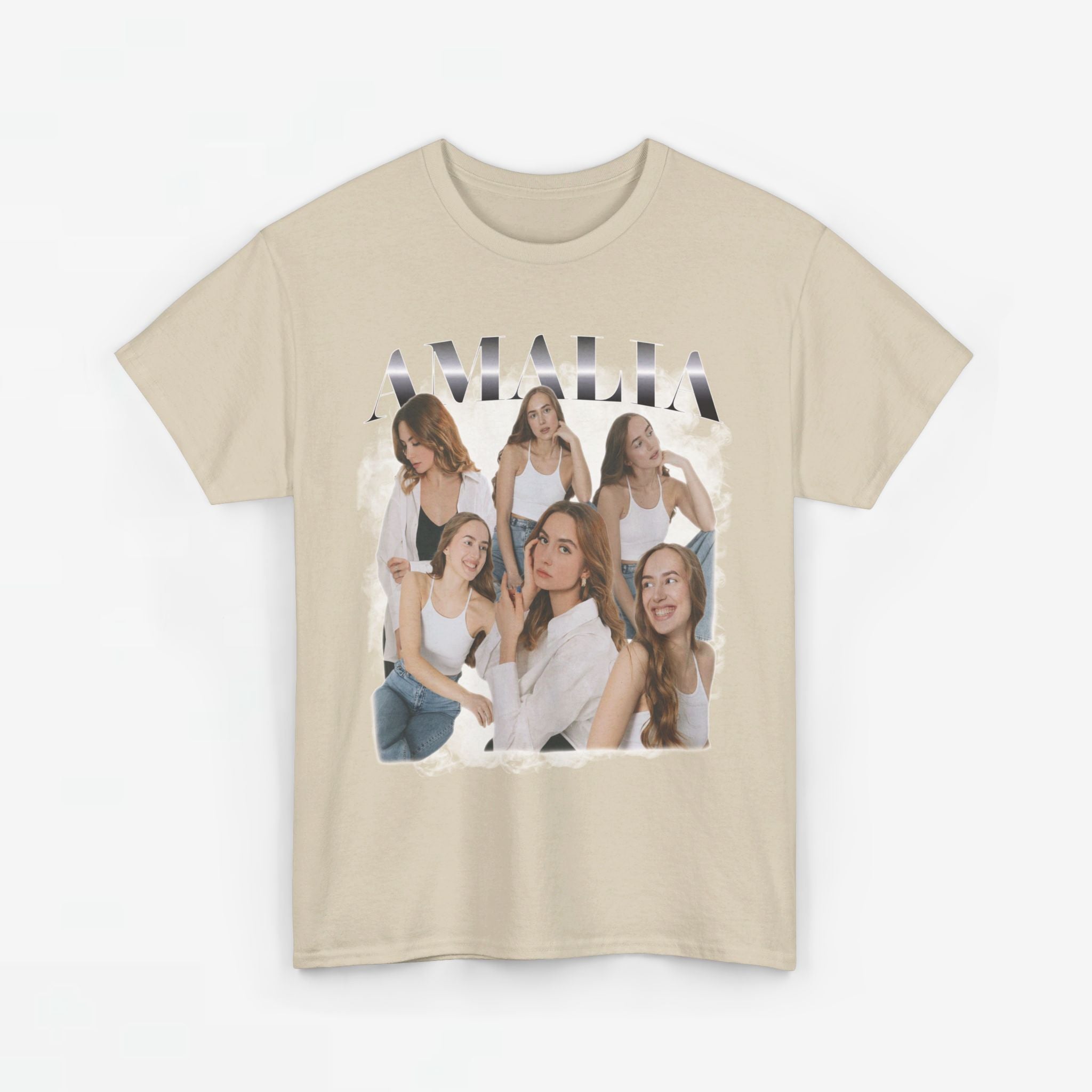 Gepersonaliseerde Cadeau - Vriendin/Vrouw Foto T-shirt - Grappige 90s Bootleg Shirt