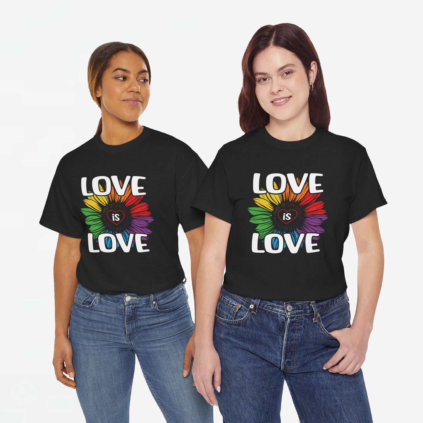 Gay Pride T-shirt - Love is Love - Oversized #65