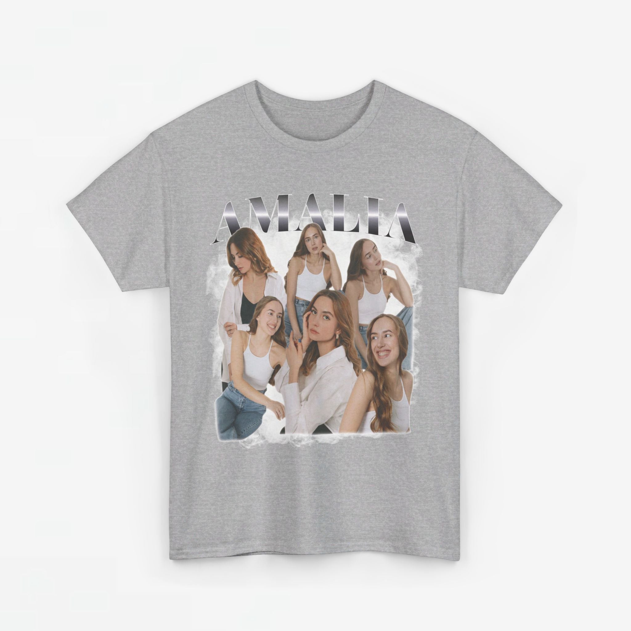 Gepersonaliseerde Cadeau - Vriendin/Vrouw Foto T-shirt - Grappige 90s Bootleg Shirt