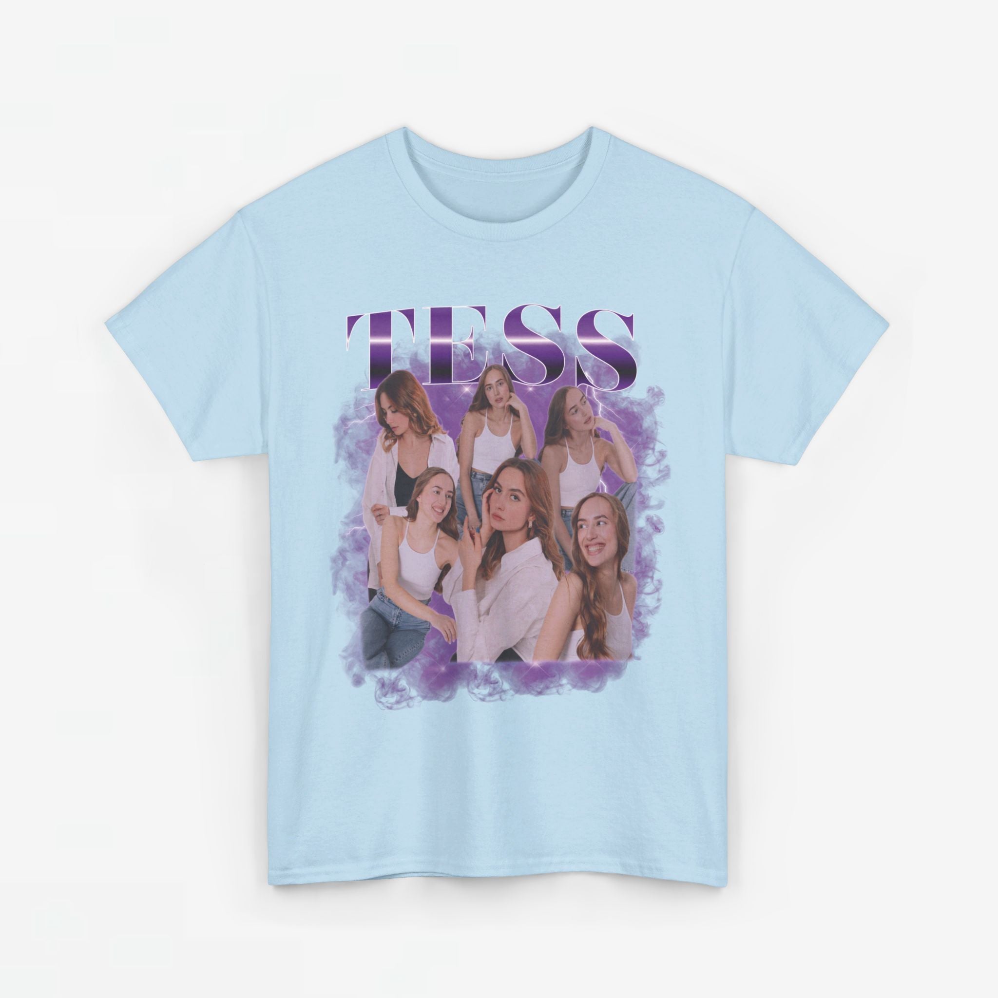 Gepersonaliseerde Cadeau - Vriendin/Vrouw Foto T-shirt - Grappige 90s Bootleg Shirt