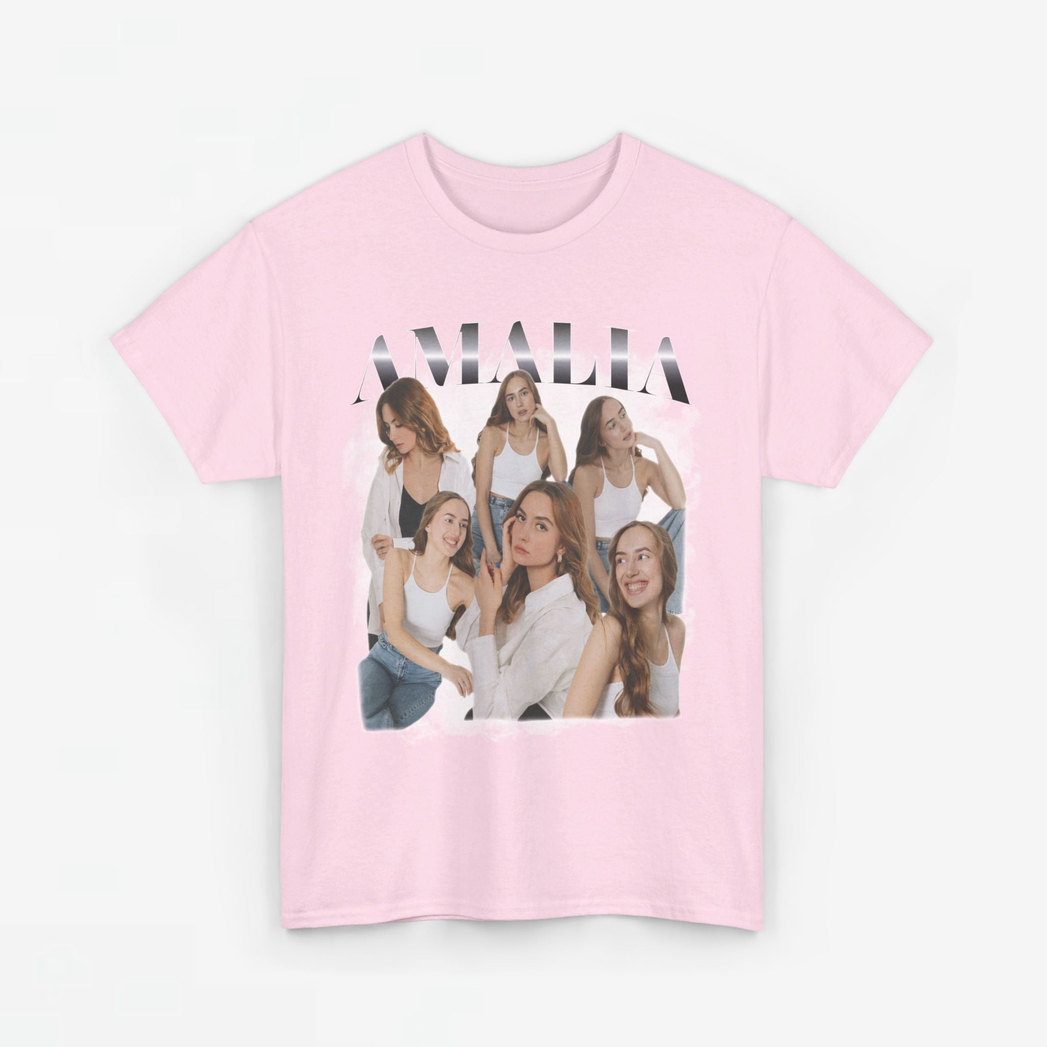 Gepersonaliseerde Cadeau - Vriendin/Vrouw Foto T-shirt - Grappige 90s Bootleg Shirt