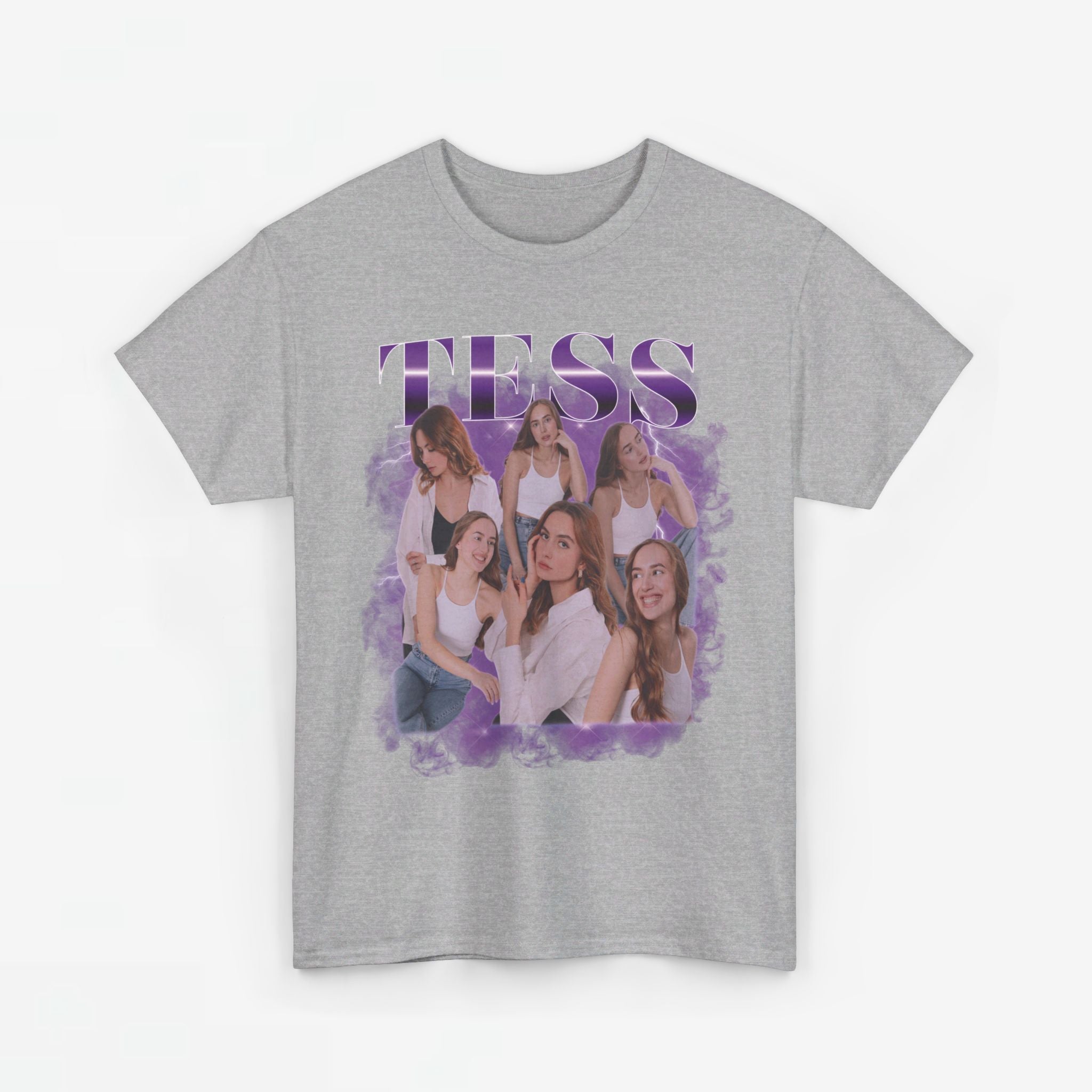 Gepersonaliseerde Cadeau - Vriendin/Vrouw Foto T-shirt - Grappige 90s Bootleg Shirt