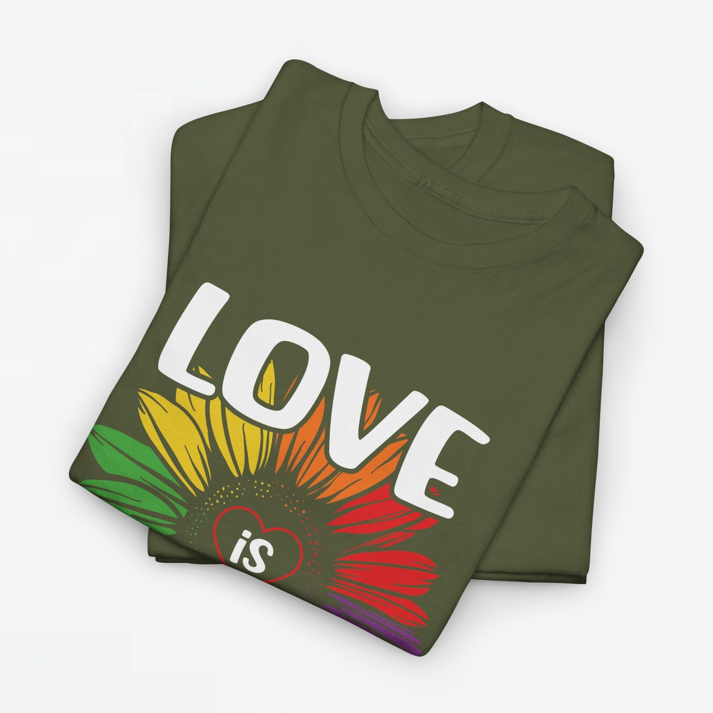 Gay Pride T-shirt - Love is Love - Oversized #65