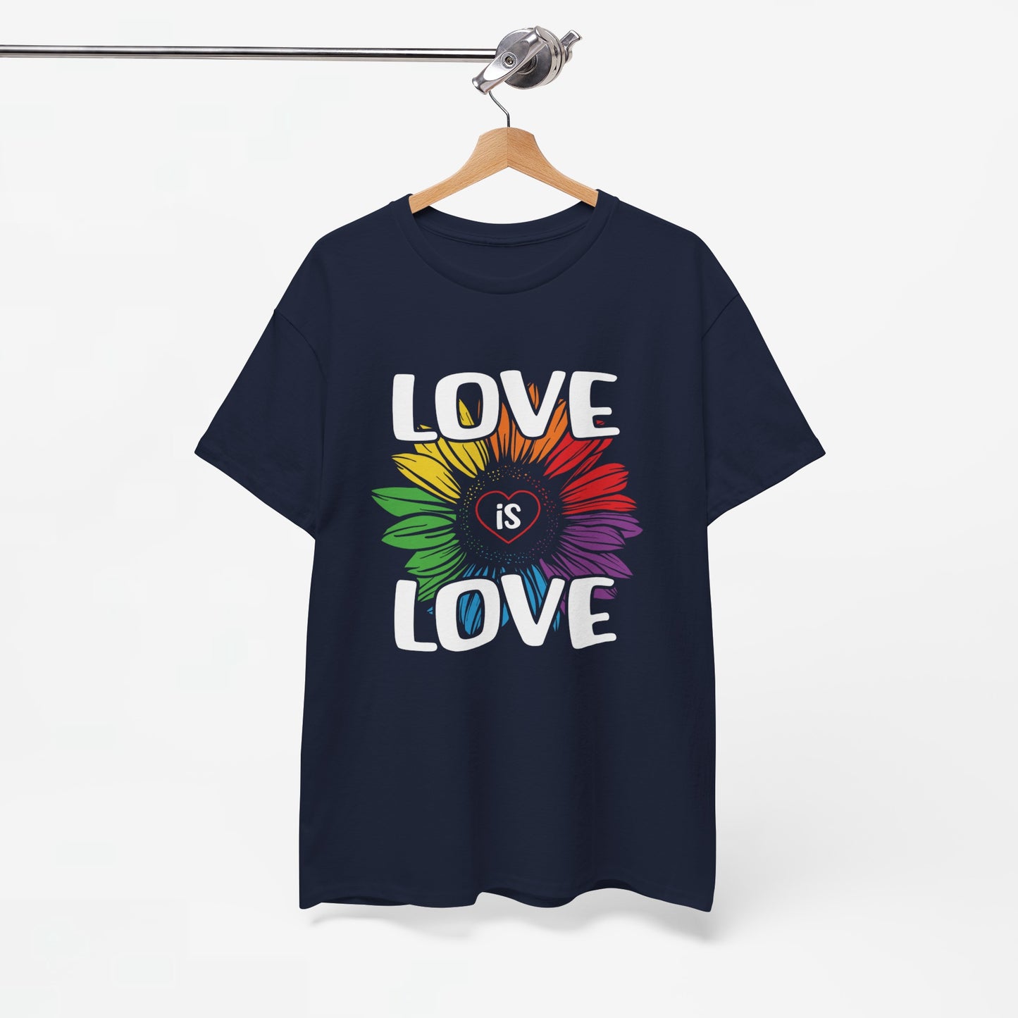 Gay Pride T-shirt - Love is Love - Oversized #65