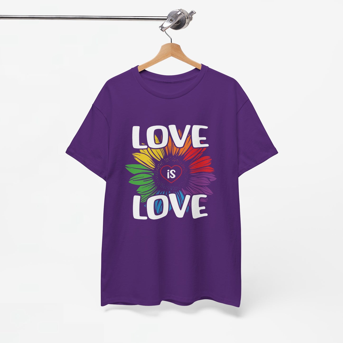Gay Pride T-shirt - Love is Love - Oversized #65