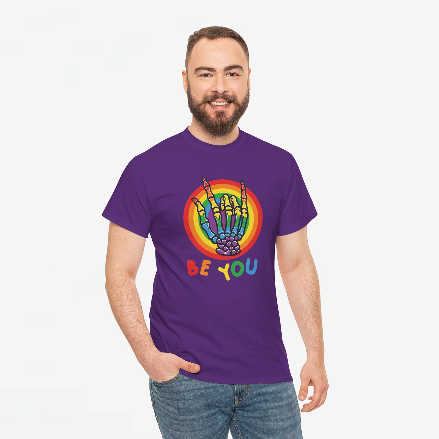 Gay Pride T-shirt - Be You - Oversized #75