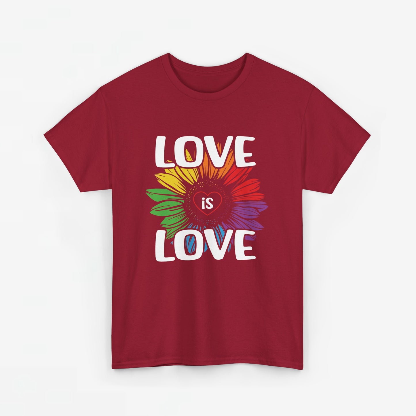 Gay Pride T-shirt - Love is Love - Oversized #65