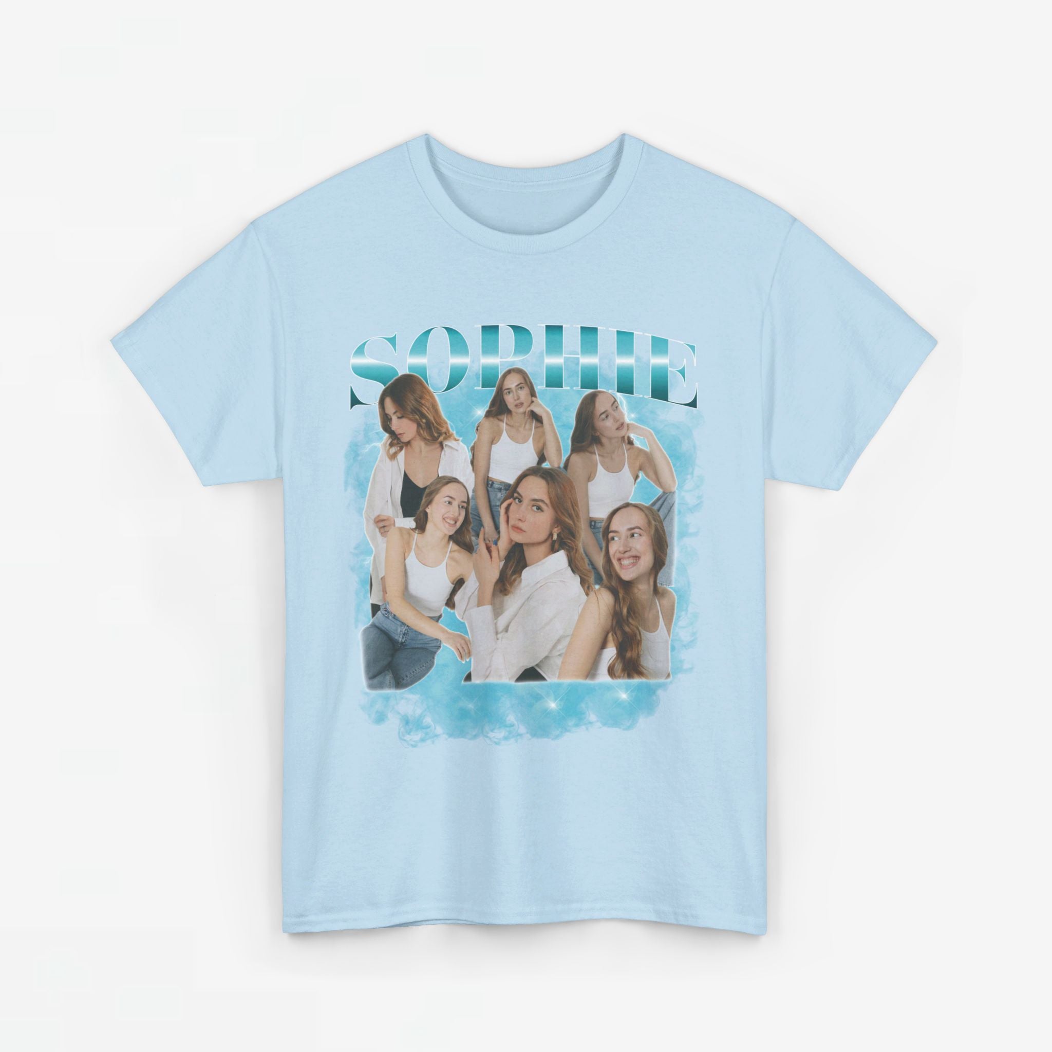 Gepersonaliseerde Cadeau - Vriendin/Vrouw Foto T-shirt - Grappige 90s Bootleg Shirt