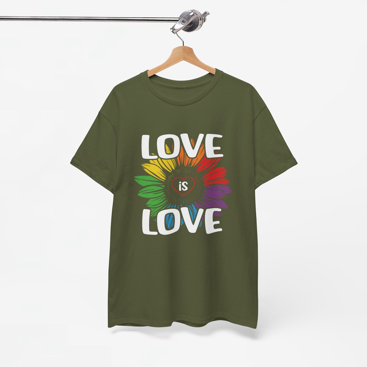 Gay Pride T-shirt - Love is Love - Oversized #65