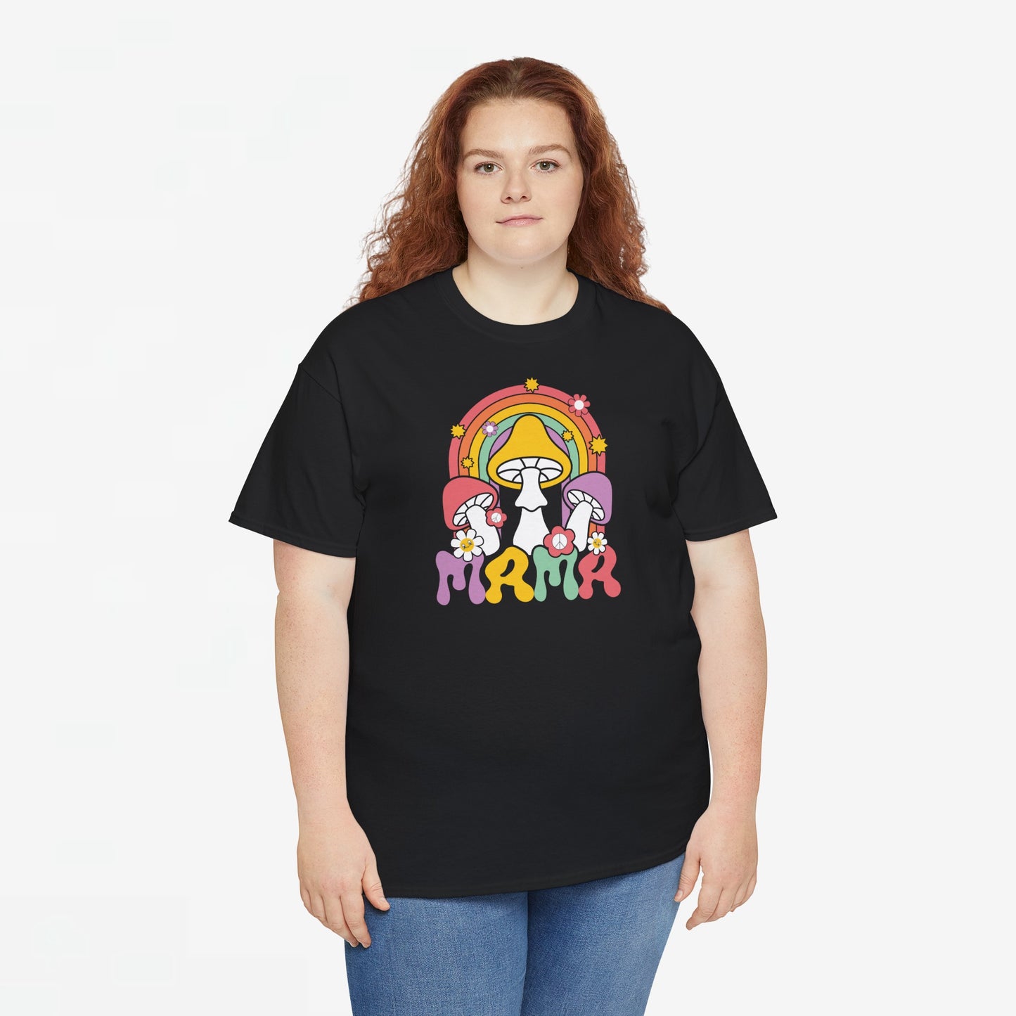 Moederdag Mama Cadeau - T-shirt - Mama Mushroom - Oversized - #36