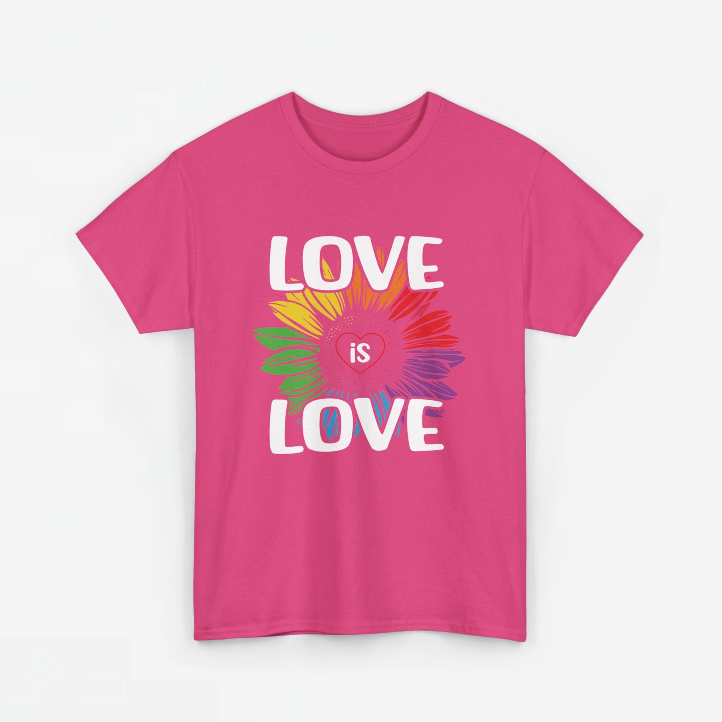 Gay Pride T-shirt - Love is Love - Oversized #65